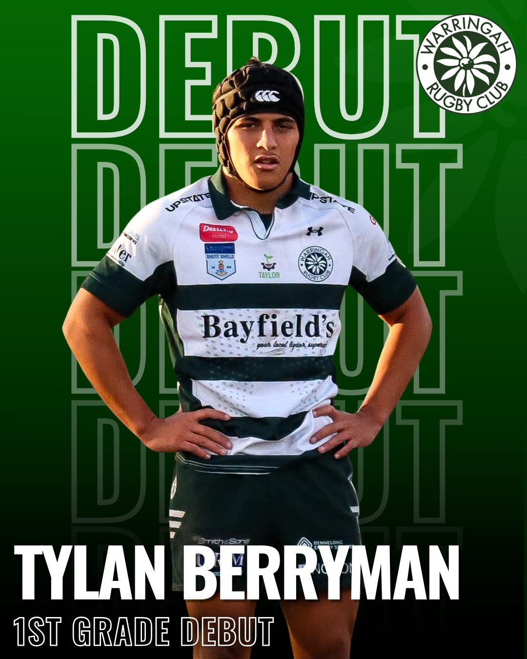🟢🐀 FIRST GRADE DEBUT ! 🐀🟢
Congratulations to
TYLAN BERRYMAN
@warringahhillbillies @friendsofwarringah @warringahratsjuniors @tylanberryman