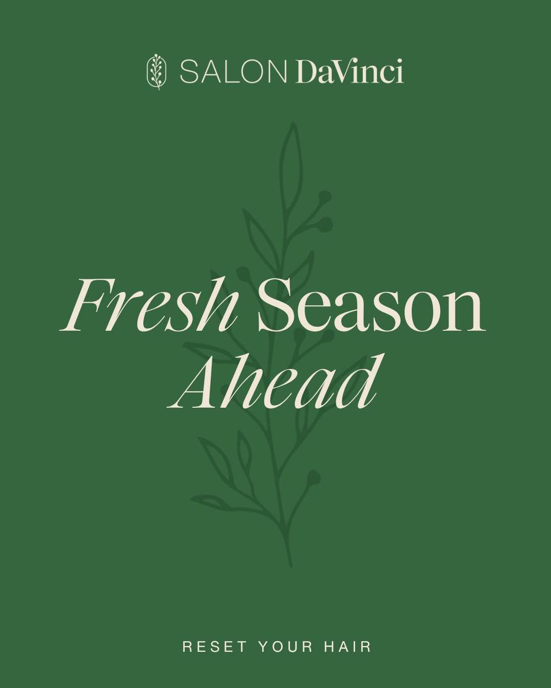 As summer winds down, it's the perfect time to refresh your hair and prepare for a new season.
Healthy hair starts with a healthy reset. ๐ฟ
#SalonDaVinci #HairReset #HealthyHair #OrganicSalon #HairWellness #SeasonalHaircare