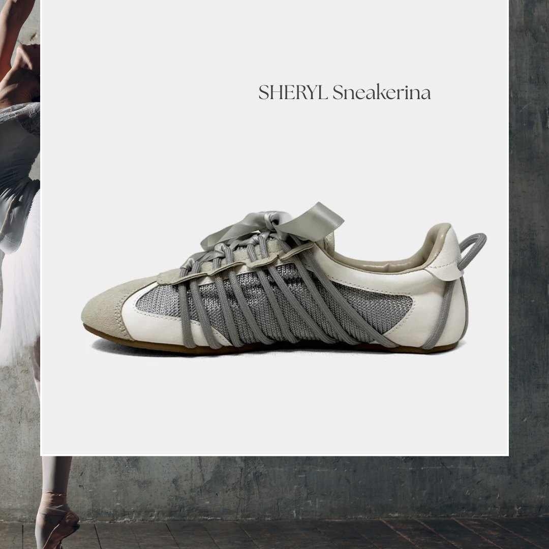 Meet your new favorite sneaker. 🤍
The SHERYL Sneakerina in Light Grey blends the feminine charm of a ballet flat with the comfort of an everyday sneaker. Soft mesh panels, faux suede, subtle silver accents, and elegant satin ribbon laces create a look that's effortlessly chic from morning coffee to an afternoon of shopping.
Lightweight, comfortable, and designed to move with you, it's the perfect finishing touch to dresses, denim, and everything in between.
Stop by The Clotheshorse Boutique and see why we're loving this fresh take on everyday style. ✨ #sherylsneakerina #womensfashion #leaguecityshopping