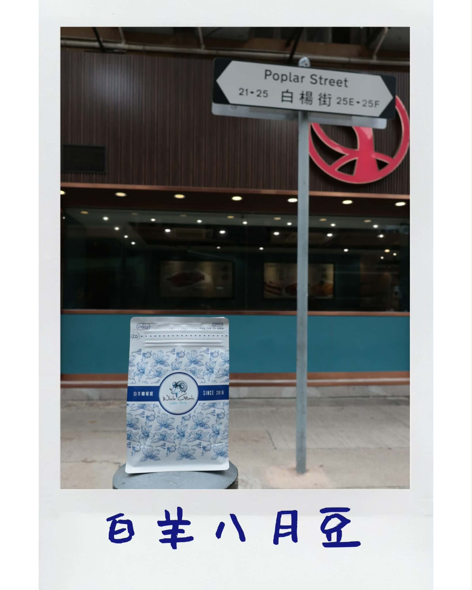 八月豆單又出啦
下月我們又會再做多次攤位
詳情之後公佈 ^^
相片是有一次行街見到街名
叫白楊街
拍下的😄