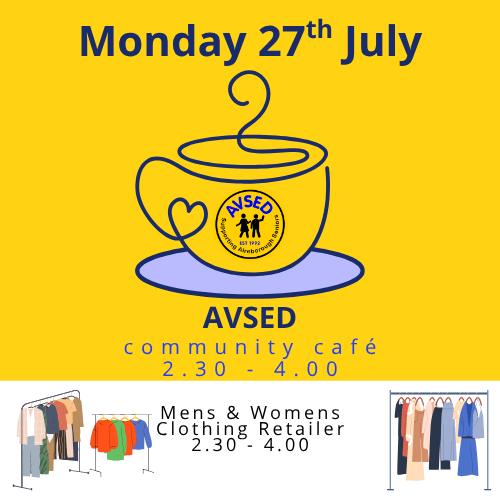 ๐ SCHOOL HOLIDAY TREAT - EVERYONE'S WELCOME AT OUR COMMUNITY CAFร THIS MONDAY! โ๐ฐ๐๏ธ
Looking for something to do with the family this Monday 27th July? Why not join us at Greenacre Hall for an afternoon filled with delicious homemade cakes, tea, coffee, great conversation and a fantastic community atmosphere!
๐จโ๐ฉโ๐งโ๐ฆ Families and children are very welcome, so bring the grandparents, the little ones, your friends or neighbours and enjoy a relaxing afternoon together. It is a cash only cafe so please bring plenty of change.
โจ PLUS... we're excited to welcome a clothing retailer to our Small Hall! Whether you're looking for a bargain, a new outfit or just fancy a browse, there'll be plenty to tempt you. He does accept cash and card, so be quick before someone steals your dream outfit!
๐ณ Don't forget to bring your cash or bank card so you can enjoy a little shopping while you're here!
๐
Monday
๐ 2.30pm โ 4.00pm
๐ Greenacre Hall, Green Lane, Rawdon, LS19 6AS
Everyone is welcome - whether you're a regular or it's your first visit. Come along, enjoy some tasty treats, meet friendly faces, and make an afternoon of it. We'd love to see the hall buzzing with people of all ages!
