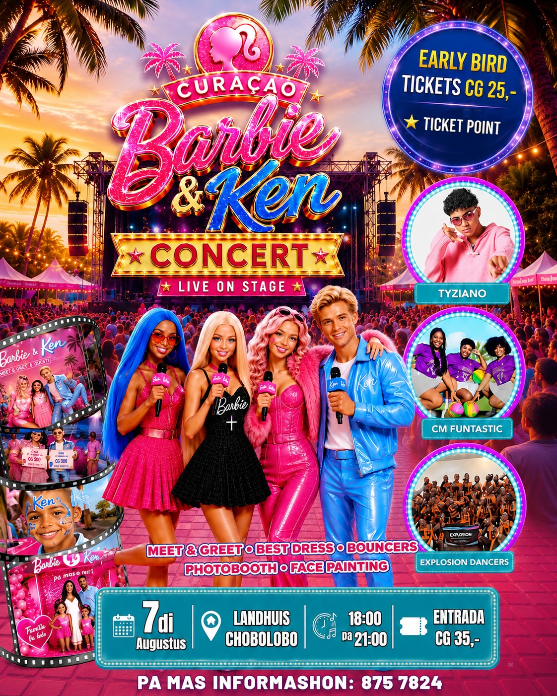 From family fun and kids' activities to unforgettable musical tributes and the island's hottest events, Ticketpoint has your ticket. Plan ahead, grab your Early Bird tickets, and don't miss out!
-------
Easy access; TicketPoint is located at the Zeelandia Mall, right next to Building Depot. Store Hours: 🔹Tuesday/Wednesday 12:00 - 16:00, 🔺Thursday/Friday 12:00 - 18:00, 🔸Saturday 10:00 - 18:00. #tickets #news #events2026 You can also pay online and pick up your ticket any time prior event!