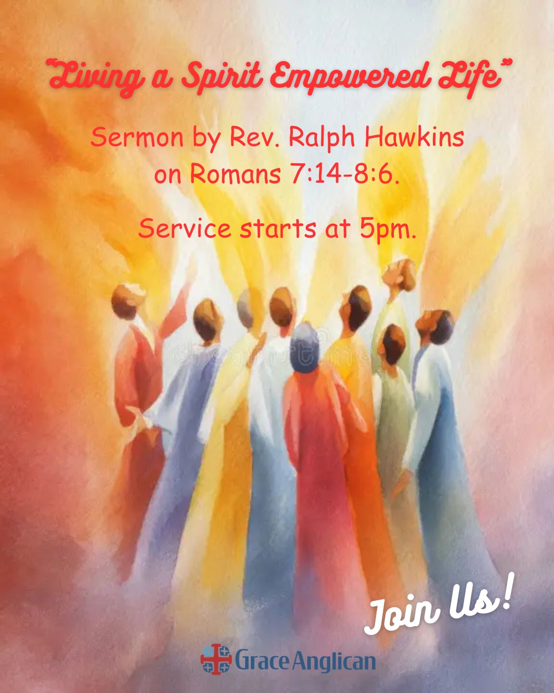 Join us this Sunday to enjoy fellowship, communion, liturgy, and a sermon about how to live a spirit empowered life. We hope to see you there!
Where? 314 West Main St.
When? 5pm #HolySpirit #communion #sundayvibes
