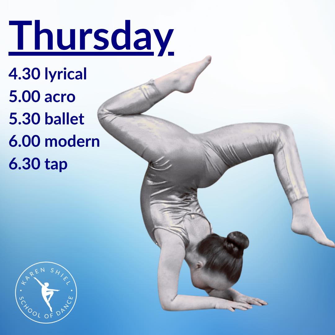 What do you think is our most popular class on Thursdays? Try ranking them by number of pupils any who get it correct might get a prize!