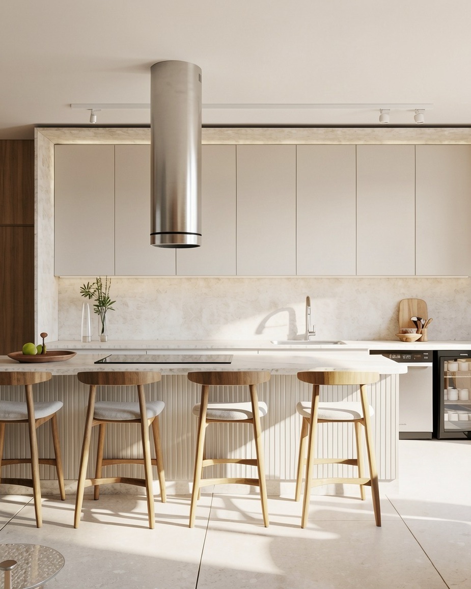 Casa TM | Reserva da Pedra, Pedra Branca
A cozinha é, e sempre será, o coração da casa. Onde os encontros, as risadas e os momentos especiais em família tem lugar pra acontecer. Eu particularmente amo quando conseguimos integrá-la com o restante do estar. Todo mundo fica juntinho nos momentos mais especiais.