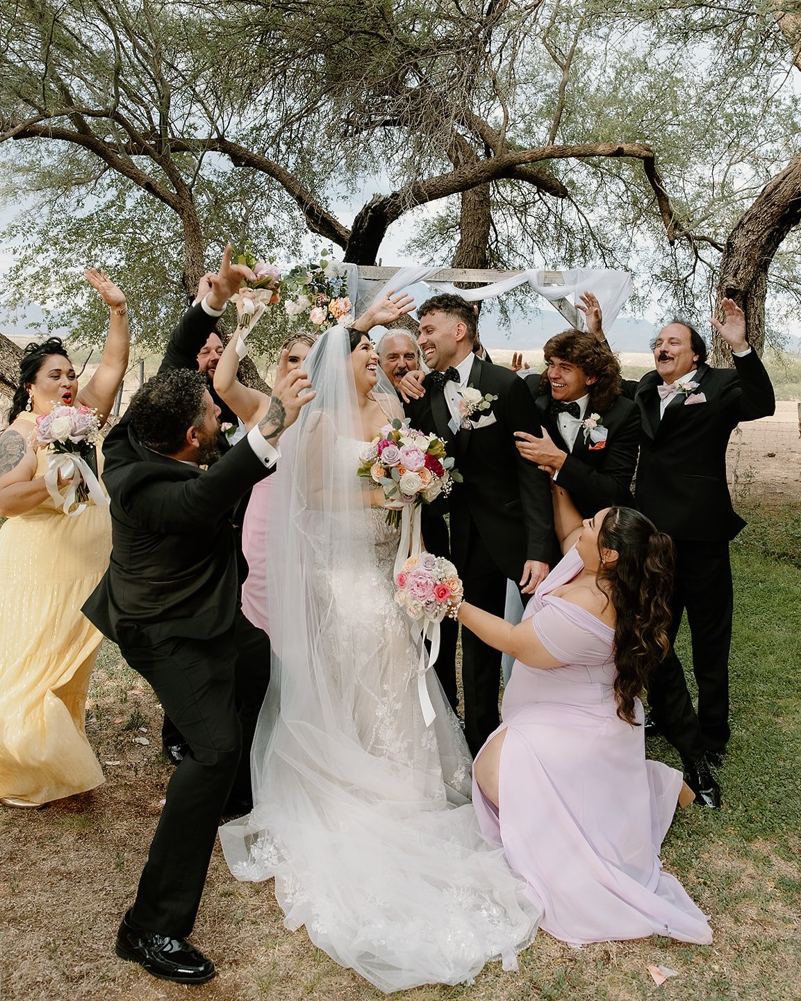 Mr. & Mrs. Herrera ⭐🎉
.
Celebrating Karyme & Kris was extra special. Kris was one of our first models back in 2013, and has used us for every special event in his adult life, so being part of their big day meant so much to all of us.
From helping Karyme find her dream dress, to suiting up Kris, to coordinating the entire wedding, we loved being part of every moment—and celebrating with them at the end of it all.
Congratulations, Karyme & Kris! Thank you for trusting Wedding Belles with your forever. 💍✨