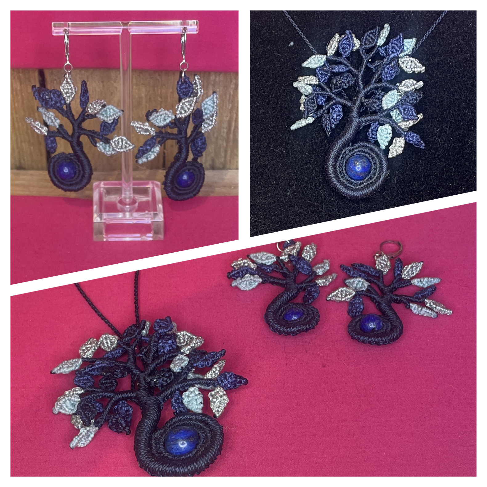 Disponible sur www.atelierartizen.com
Arbre Mystique
Un bijou qui relie la force de la nature à l’énergie de l’univers.
Collier et boucles d’oreilles faits main, inspirés par l’arbre de vie et ses racines profondes.
Que vous inspire cette pierre bleue ?
La profondeur du ciel ?
Le calme de l’océan ?
Dites-le nous en commentaire
#ArbreMystique #ArbreDeVie #BijouxFaitMain #BijouxArtisanaux #BijouxSymboliques #BijouxPoétiques #ÉnergiePositive #ArtisanatCréatif #BijouxUnique #TalismansModernes