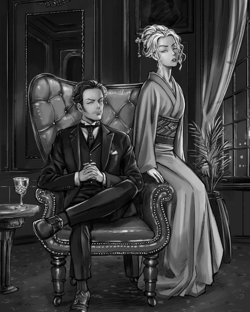Meet Mr. Ashford and Madam Ex. ⚙️
Two new characters are stepping out from behind the veil in the upcoming book:
Casket Girls: Engines of the Damned
Who are they?
What do they want?
And how much trouble are they about to cause?
Well.
That remains to be seen.
You can follow The Casket Girls now on Kickstarter and help bring the next stage of the campaign to life:
https://www.associationofishtar.com/kickstarter
#TheCasketGirls #EnginesOfTheDamned #AssociationOfIshtar #Steampunk #SciFi #IndieAuthor #Kickstarter #Worldbuilding