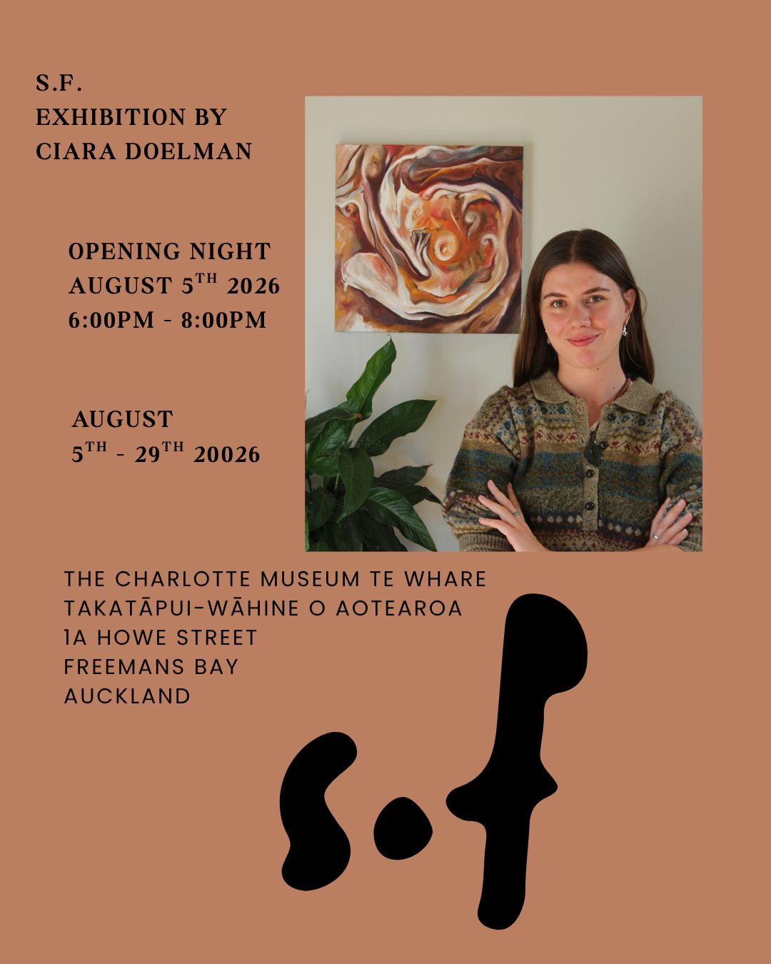 s.f. opening night
exhibition by @ciaradoelman
📅August 5th
⏰6-8
📍 The Charlotte Museum Te Whare Takatāpui-Wāhine o Aotearoa
"SF bounces around my brain regularly & has done so since I encountered Donna Harraway's writings on gender, technologies, and climate change - string figures, science fiction, speculative fabulation. I am curious about abstracting elements of my own life, making real mythologies, making visual my inner world. My work attempts to depict a fantastical landscape of waters, witches, planets, fungal networks, monstrous feminine figures, perhaps blending them into swirl forms, sapphic fungi, science feminine, spring fantasy."
Life Drawing Class
Facilitated by Ciara Doelman
📅August 14th
⏰Doors 6pm class begins 6:30pm
📍 the Charlotte Museum Te Whare Takatāpui-Wāhine o Aotearoa
🎟 $5.00 unwaged $15 waged, charlottemuseum.co.nz/event-details/life-drawing-class
Class will have minimal tutelage with space for conversation and participation
No experience required
BYO drawing materials
18+ as model will be fully nude for some poses