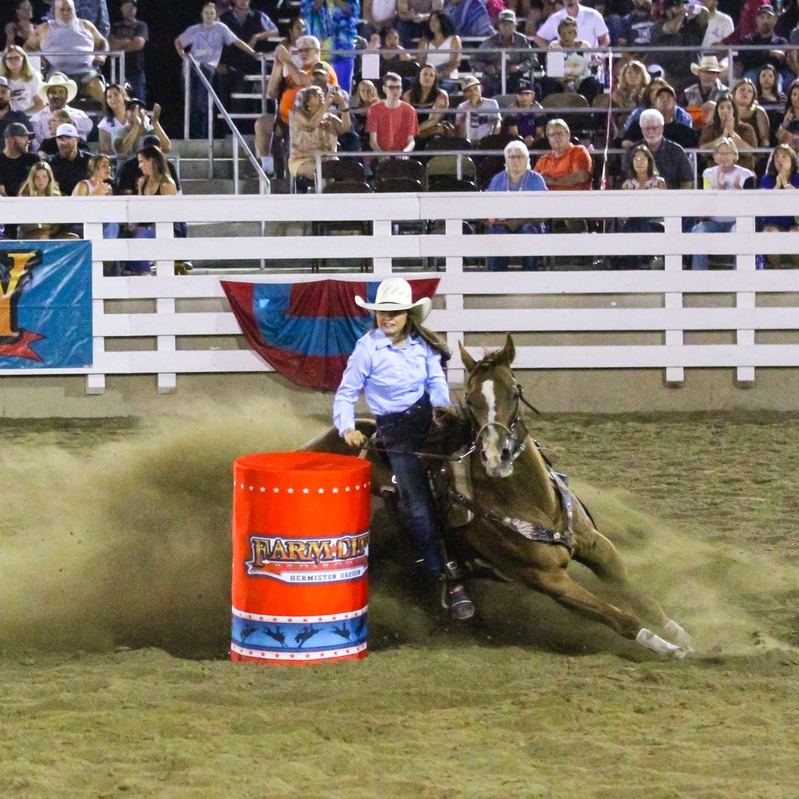 FOR IMMEDIATE RELEASE
Farm-City Pro Rodeo adds Tuesday Evening Barrel Racing Slack
Hermiston, Ore. – The Farm-City Pro Rodeo (FCPR) is expanding opportunities for contestants by adding a Tuesday Evening Barrel Racing Slack to the 2026 rodeo schedule.
The addition comes in response to continued growth in entries and is designed to better accommodate competitors while improving the overall flow of rodeo week. By moving a portion of the barrel racing competition to Tuesday evening, FCPR will shorten the traditional barrel racing slack held after each nightly performance, creating a more efficient schedule for contestants, volunteers, and fans alike.
"This change reflects the continued growth of our rodeo and our commitment to providing the best possible experience for our contestants," said FCPR officials. "Adding Tuesday evening slack allows us to welcome more barrel racers while keeping the competition running smoothly throughout the week."
All runs from Tuesday evening slack will count toward the official rodeo standings, with contestants remaining eligible for prize money and qualifications just as they would during traditional slack. The top barrel racers from all qualifying runs will then advance to compete during Championship Saturday.
As one of Oregon's premier PRCA and WPRA rodeos, Farm-City Pro Rodeo continues to invest in improvements that support both competitors and fans while maintaining the high-quality production and competition the event is known for.
The 2026 Farm-City Pro Rodeo takes place August 12–15 at the Eastern Oregon Trade and Event Center in Hermiston, Oregon, with Tuesday Evening Barrel Racing Slack kicking off rodeo week on August 11.
For tickets and additional event information, visit www.farmcityprorodeo.com
#umatillacounty #Hermiston #AfterParty #TicketsOnSale #prcarodeo #Chute8 #PRCARodeo #FeelTheActionExperienceTheTradition #cowboychannel #UmatillaCountyFair #FamilyFun