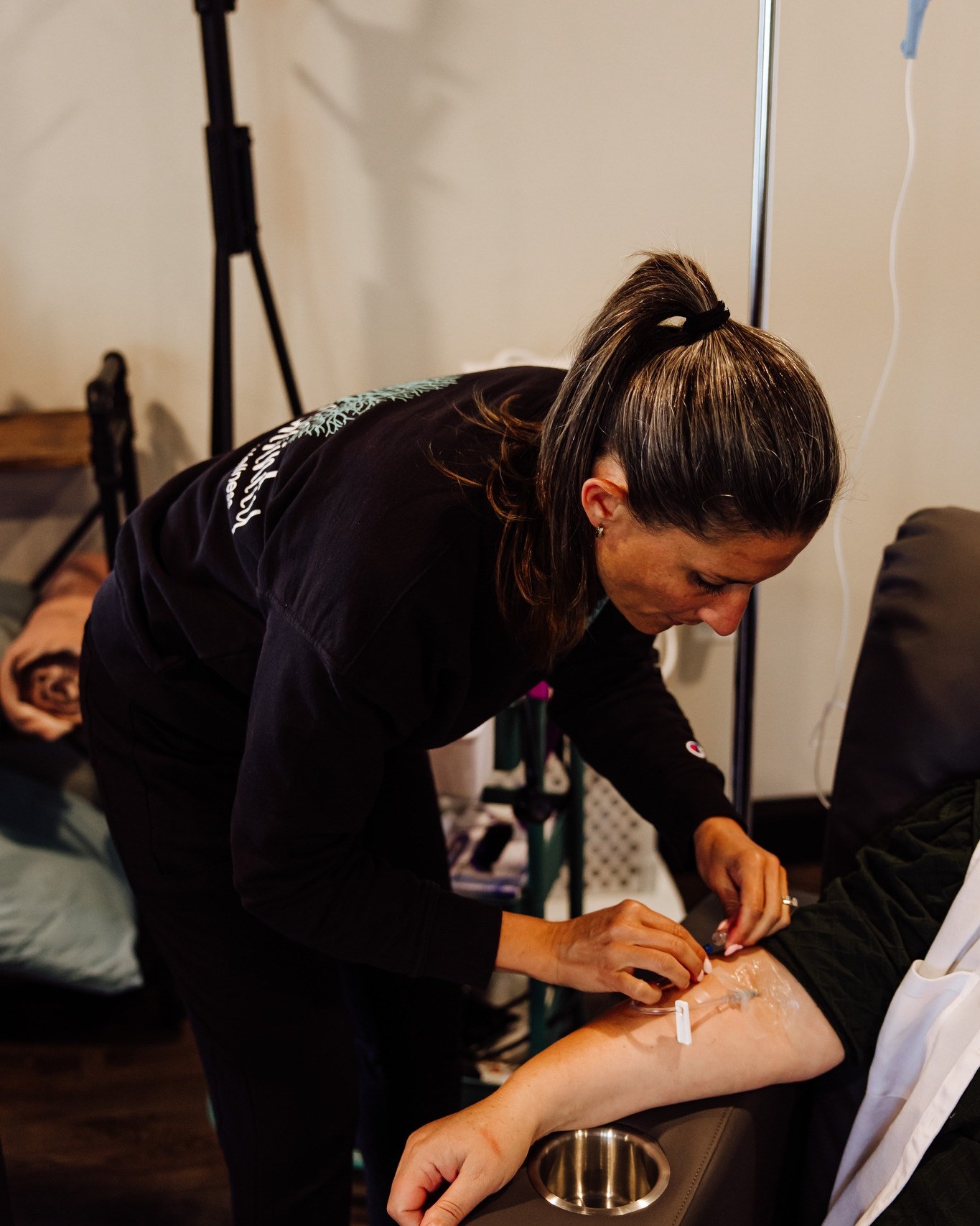 The faces behind your care. ๐
Our team is dedicated to creating a welcoming environment where every patient feels comfortable, informed, and supported on their wellness journey.
๐ 75 Chad Road, Muncy, PA 17756
๐ (570) 935-0091
๐ https://www.infinityhydrationwellness.com