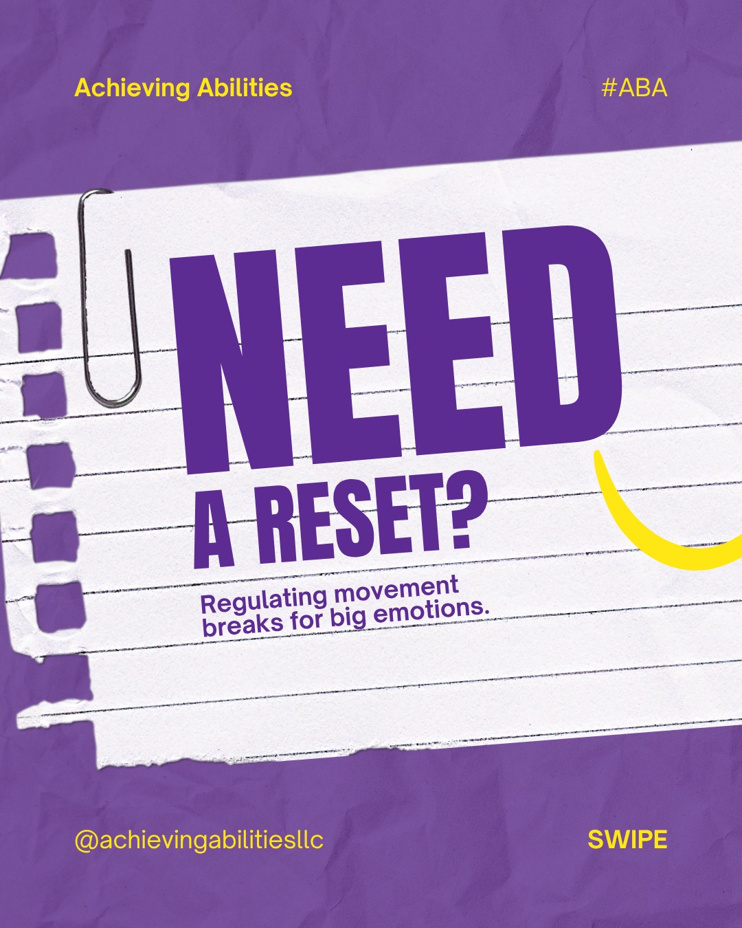 Helping your child hit the "reset" button with regulating movement breaks! 🖐️💜
Sometimes, when big emotions hit or a child feels overwhelmed, their body just needs a safe way to decompress. During our in-home ABA services, our Team Members are experts at recognizing when a child needs a physical regulating break!
By incorporating simple, structured movements like wall push-ups or bear crawls, we provide the sensory input they need to feel calm, focused, and empowered. We always balance our goal-oriented teaching with the compassionate, play-based downtime your child needs to thrive! ✨
Save this post for the next time your child needs a quick reset!
🔗 Follow us on social media and visit achievingabilities.com to partner with a team that truly understands.
Disclaimer: Images or videos used in this post are stock, AI-generated, or illustrative for educational purposes only and DO NOT depict actual clients.
#SensoryRegulation #MovementBreaks #EmotionalSupport #InHomeABA #AutismAcceptance #AchievingAbilities #CompassionateCare #ABAservices
