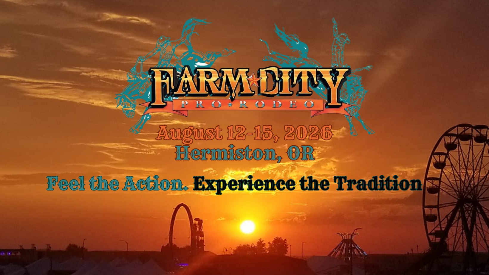 The countdown is on! Have you purchased your Farm-City Pro Rodeo tickets yet?
Don't miss your chance to experience Oregon's largest PRCA rodeo, featuring the top cowboys and cowgirls in the country, world-class entertainment, and the excitement of the Umatilla County Fair—all with one ticket!
🔥 PRCA & WPRA action
🏆 Championship Saturday Short Round
🎶 Live entertainment
🎡 FREE admission to the Umatilla County Fair with your rodeo ticket
Secure your seats today before they're gone!
🎫 Purchase your tickets now: www.farmcityprorodeo.com
Feel the Action. Experience the Tradition.
#FarmCityProRodeo #FCPR2026 #PRCA #WPRA #FeelTheActionExperienceTheTradition #UmatillaCountyFair #TwoGreatTraditionsOneGreatCommunity #HermistonOR #RodeoSeason