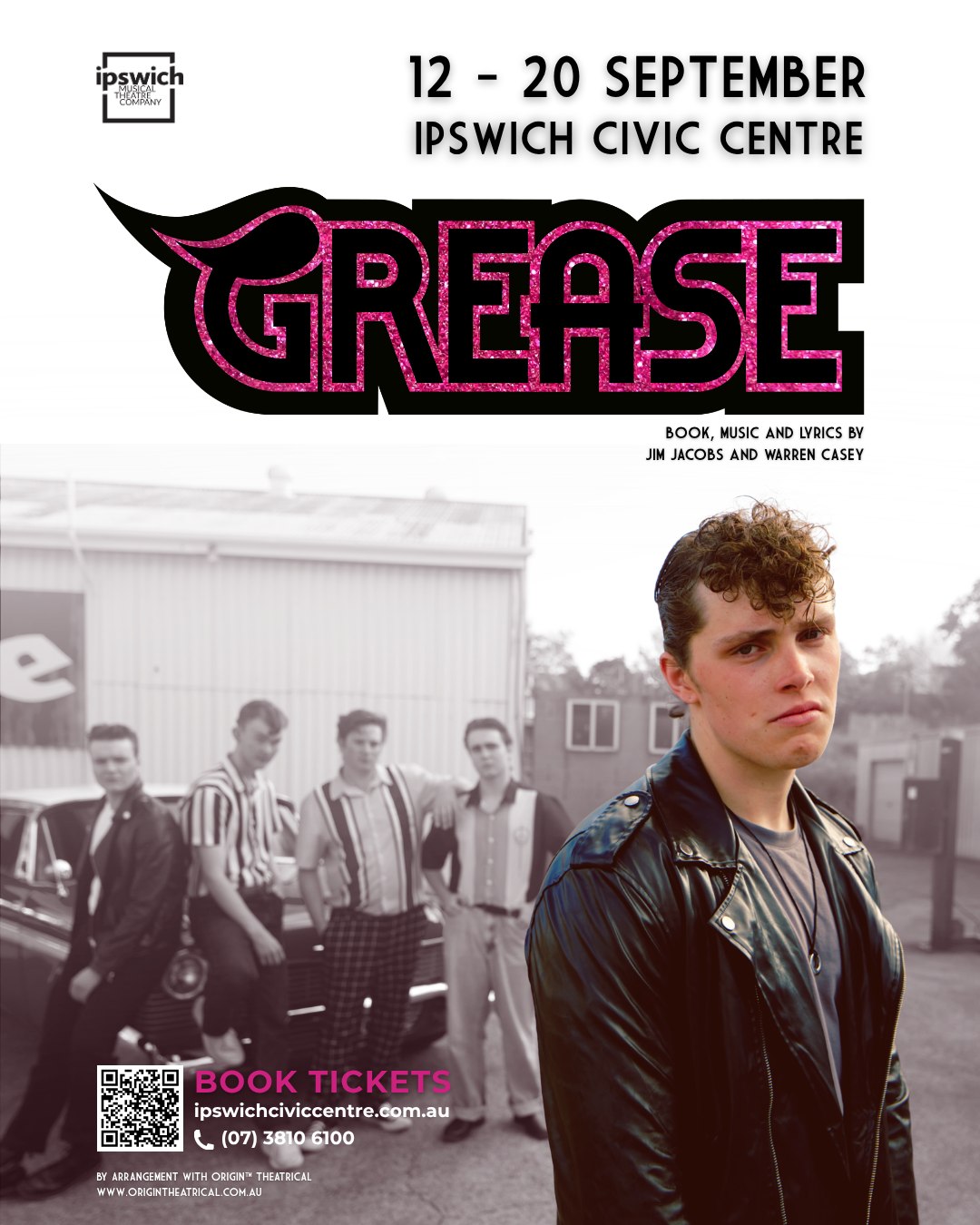 ⨠IMTC presents Grease āØ
A spectacular production full of energy, laughter, and legendary songs you know and love.
š Live on stage at the Ipswich Civic Centre from 12 ā 20 September
šļø Tickets available now: https://www.ipswichciviccentre.com.au/event/grease-2/
Book today and don't miss your chance to experience the magic of Grease!
#imtcGrease