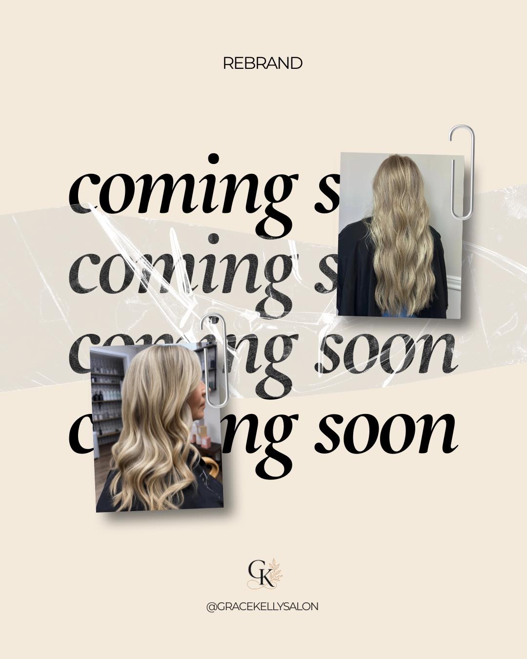 Grace Kelly Salon has some exciting news! We’re getting a fresh new look with an upcoming brand refresh. While our look is evolving, everything you know and love about our services will stay the same.
Be on the lookout for exciting updates across our social media and online as we begin unveiling our new look. We can’t wait to share what’s coming and welcome you into this exciting new chapter!
#gracekellysalon #eastberlinpa #hairsalon #hairsalonnearme
