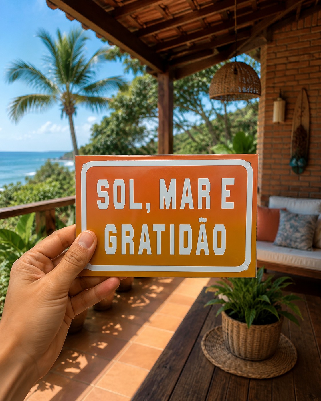 ☀️ Cor, personalidade e boas energias para transformar qualquer cantinho!
A Linha Aurora, da Placas Esmaltadas, une cores vibrantes, acabamento marcante e mensagens que deixam a decoração ainda mais especial.
“Sol, mar e gratidão” é mais do que uma frase: é um convite para valorizar as coisas simples e deixar a vida mais leve. 🌊✨
Uma peça perfeita para varandas, áreas de lazer, casas de praia e aquele espaço que merece um toque de alegria.
Placas Esmaltadas — detalhes que expressam o seu estilo.
#PlacasEsmaltadas #LinhaAurora #Decoração #CasaComEstilo #Gratidão #DecoraçãoAfetiva #DetalhesQueEncantam