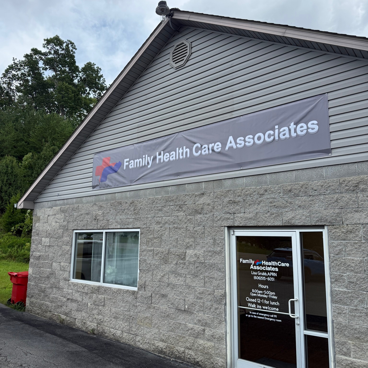 Some very large, outdoor banners recently installed in Anneville and Williamsburg!