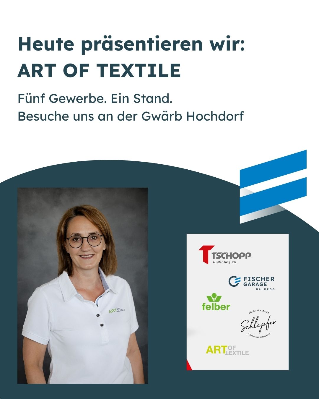 ART OF TEXTILE – Individuelle Textilien mit Kreativität und handwerklichem Können 🧵
👉 Gemeinsam freuen wir uns auf deinen Besuch am Stand 407.
@hofdere2026