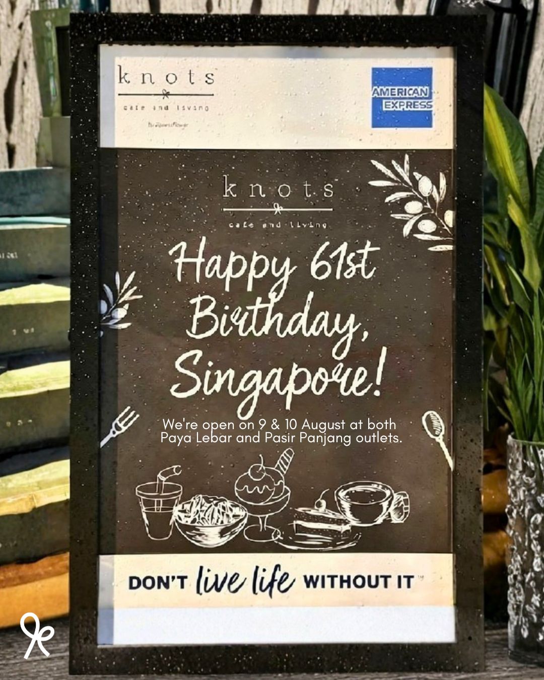 National Day long weekend is almost here! If you're planning to head out for a meal or coffee over the long weekend, we've got you covered.
🗓️ Open on 9 & 10 August
📍 Paya Lebar: 9:00 AM – 9:00 PM
📍 Pasir Panjang: 9:00 AM – 9:00 PM
Good food, handcrafted drinks and 0% service charge await. We look forward to welcoming you this National Day weekend! ❤️