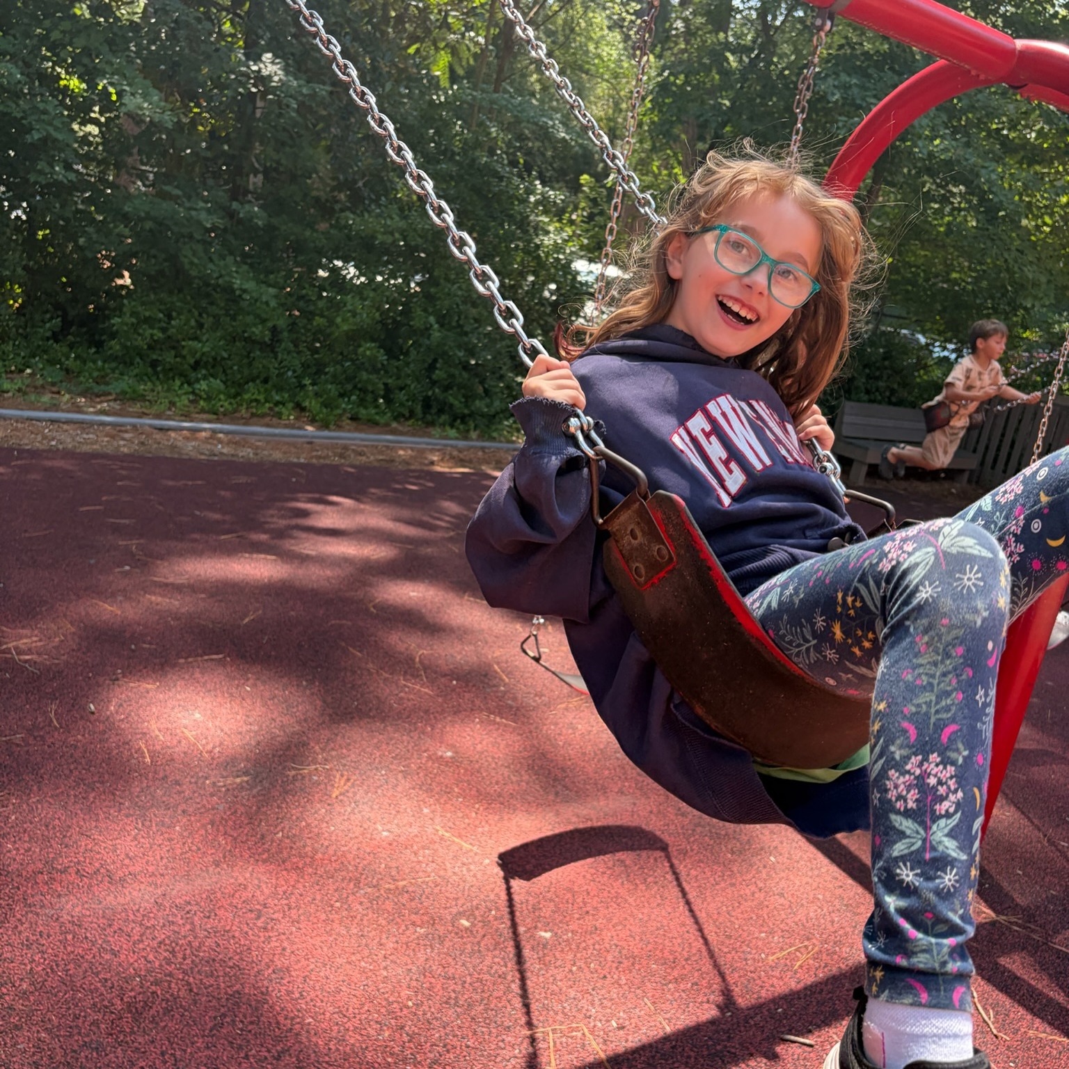 We love the outdoors!! ☀️
Research by Harvard University shows that being outside increases positive emotions, improves sleeping habits, decreases anxiety, releases dopamine and serotonin, and encourages mental restoration. Our students enjoy the outdoors all summer long at Epoch. Whether it is playing a game of capture the flag, exploring the Salisbury Zoo, or just sitting in the sunshine, our kids enjoy all the benefits that come with being outside.