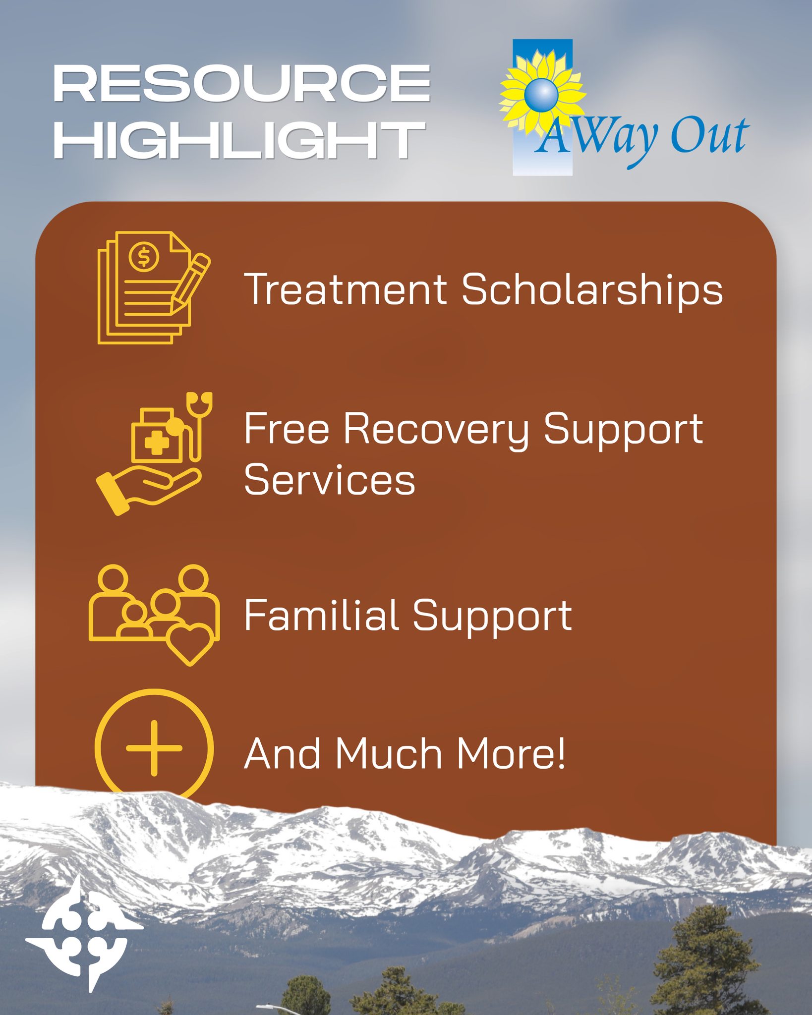The cost of treatment can feel like one of the biggest hurdles in starting recovery, but financial barriers shouldn't stand in the way of getting help. @awayoutcarbondale is working to make recovery more accessible for people all across the region.
They provide treatment scholarships, free recovery support services, and familial support to those navigating substance use disorders. Their mission is to empower the most vulnerable and at-risk individuals in our community to live healthy, whole lives free from drugs and alcohol, by removing financial barriers to treatment and support.
To learn more or get connected, visit awayout.org, email director@awayout.org, or call 970-340-4505.
Find more local resources at communitycompass.co/resources
#Recovery #MentalHealth #PeerSupport #recovery #eagle #silverthorne #breckenridge #frisco #aspen #glenwoodsprings #basalt #leadville #vail #carbondale #edwards #avon #silt