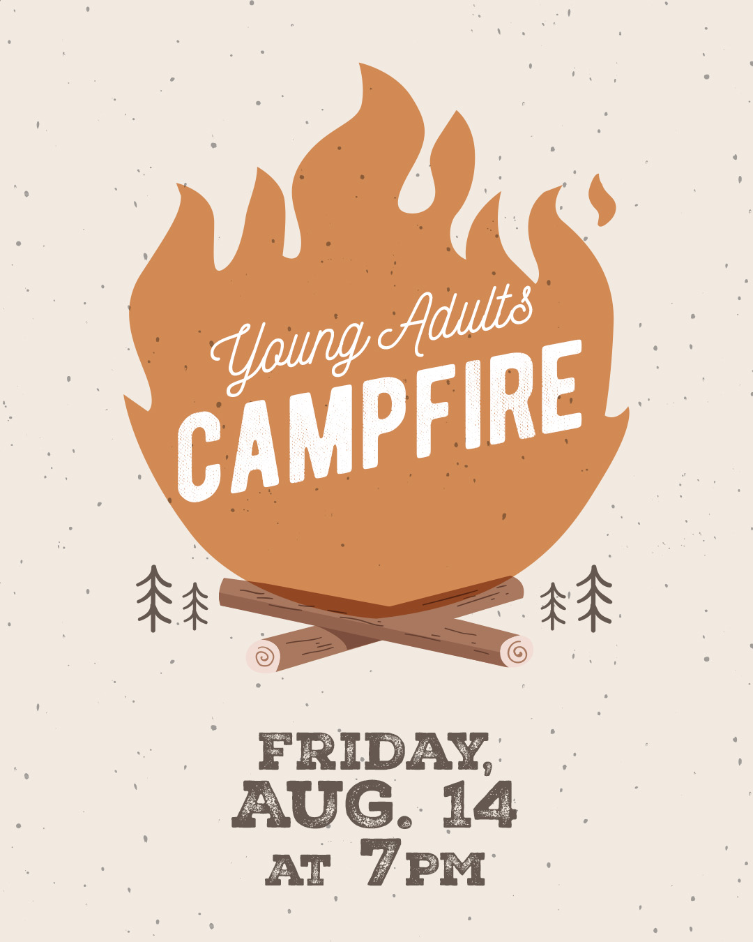 Young adults, join us for some fellowship around the fire!🔥🌙
Sign up on our events page in bio!