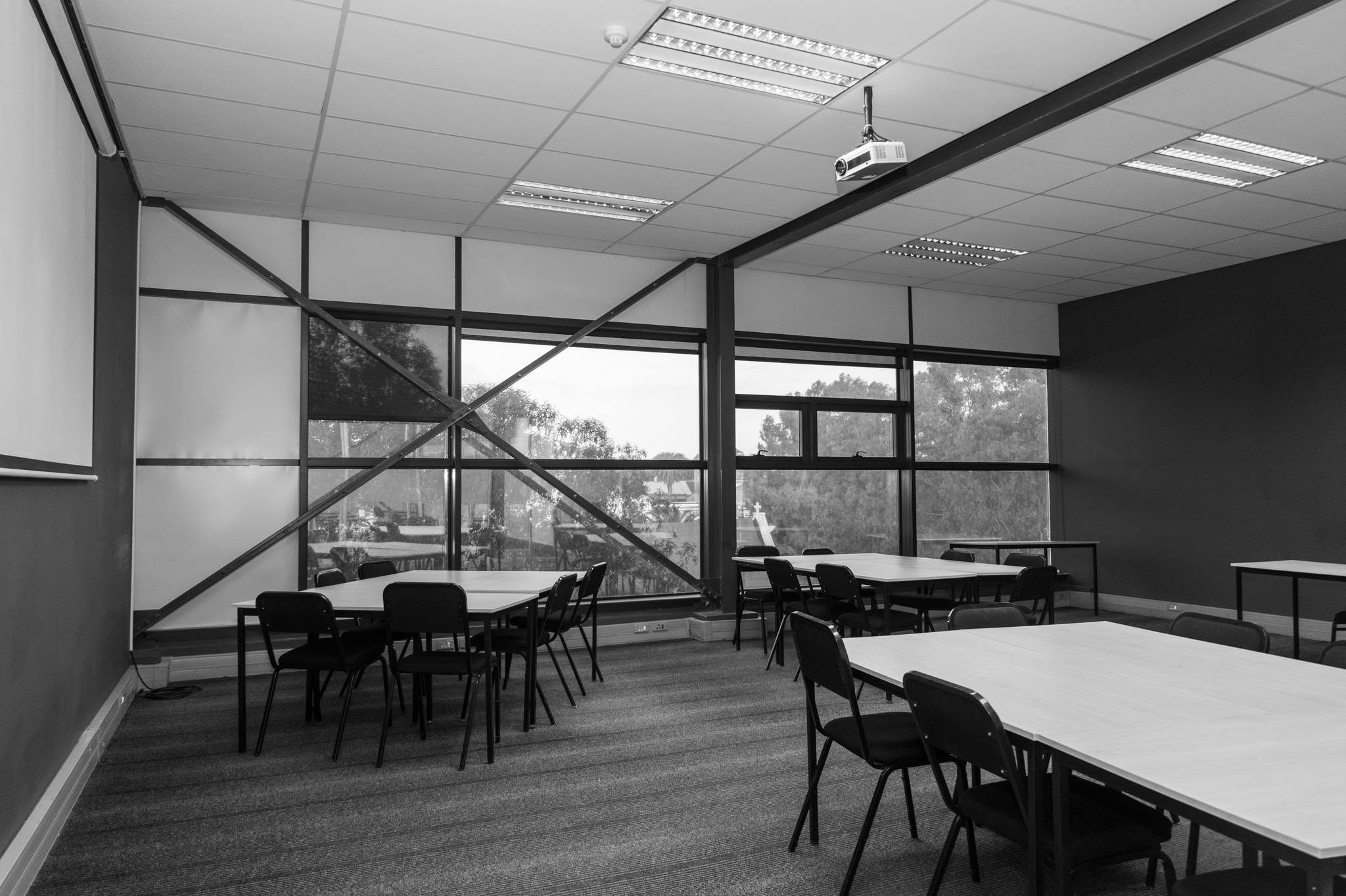 Deliver better training in a space designed for learning.
Host your next workshop, seminar or corporate training session at Colab Training Solutions in Woodstock, Cape Town. Flexible rooms, reliable Wi-Fi, backup power and on-site support included.
Enquire about availability.
www.colabtraining.co.za