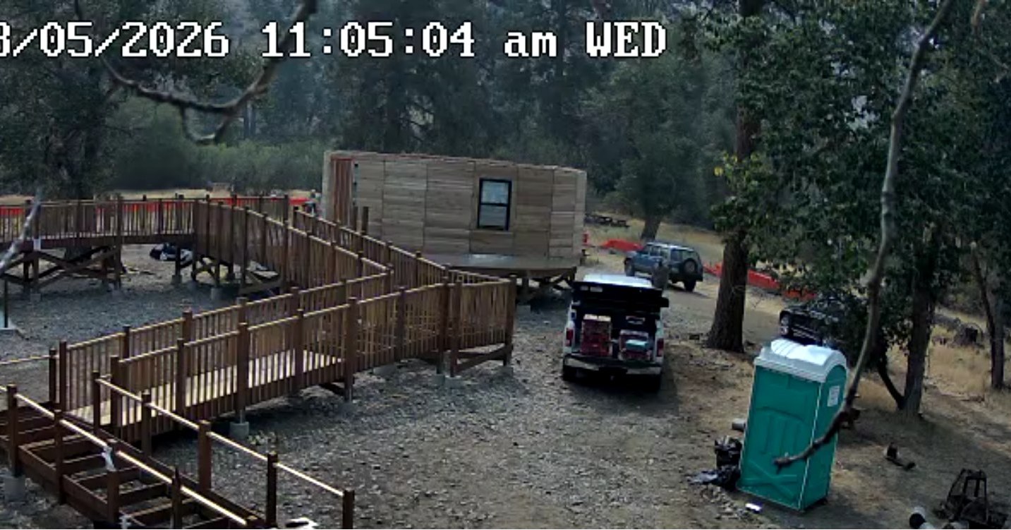 The yurt walls for KEEN's YCIC Outdoor Learning Campus are going up! Here is a shot from the site this morning! Can you help with a small donation today to get us to our funding goal? https://gofund.me/e066e1018