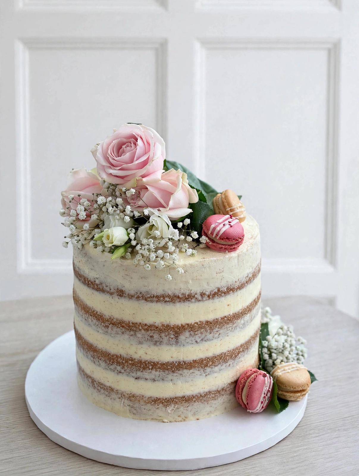 Not all cakes come with macaroons, but when this was requested, we couldn’t wait to put it together 🙌
and I think you’ll agree, it’s an attention grabber!
I have limited availability for September for bringing your creation to life, with August already fully booked,
So drop me a message and let’s chat about your special event!