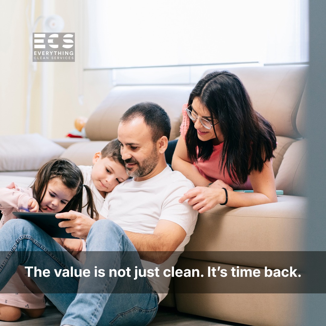 Clean floors matter.
But for most busy families, the real value is bigger than that.
It is fewer weekend chores.
Less catching up.
Less mental load.
And more time for the things that actually matter at home.
A clean home does not just look better. It can make the whole week feel easier to manage.
If you are tired of spending your free time trying to reset the house, ask us about recurring cleaning availability.
Everything Clean Services
Residential Cleaning | Plano, Frisco, McKinney, Richardson, North Dallas & nearby areas