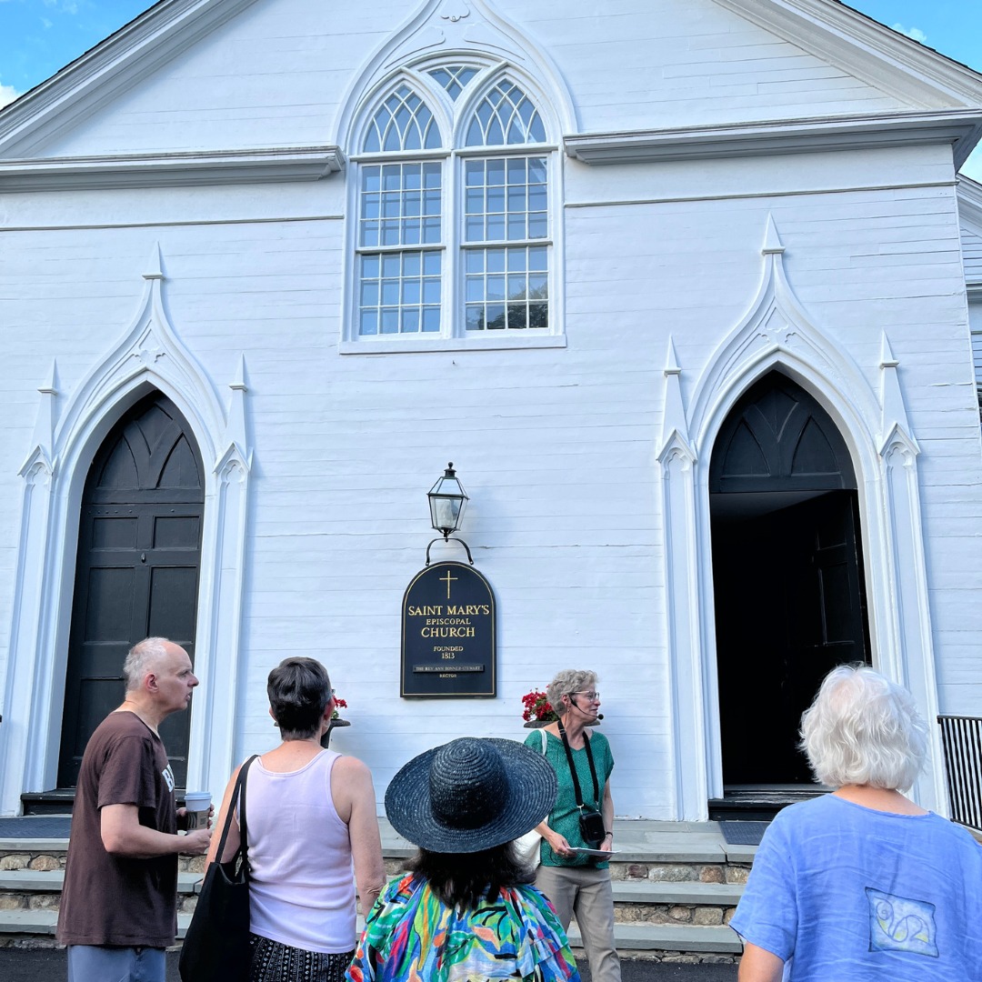 ✨Yesterday, we had the privilege of participating in @historicnewtonma's Lower Falls walking tour! We had a blast being able to assist in providing interesting facts about St. Mary's history to the community. Special thanks to all who attended!✨
#newtonma #history