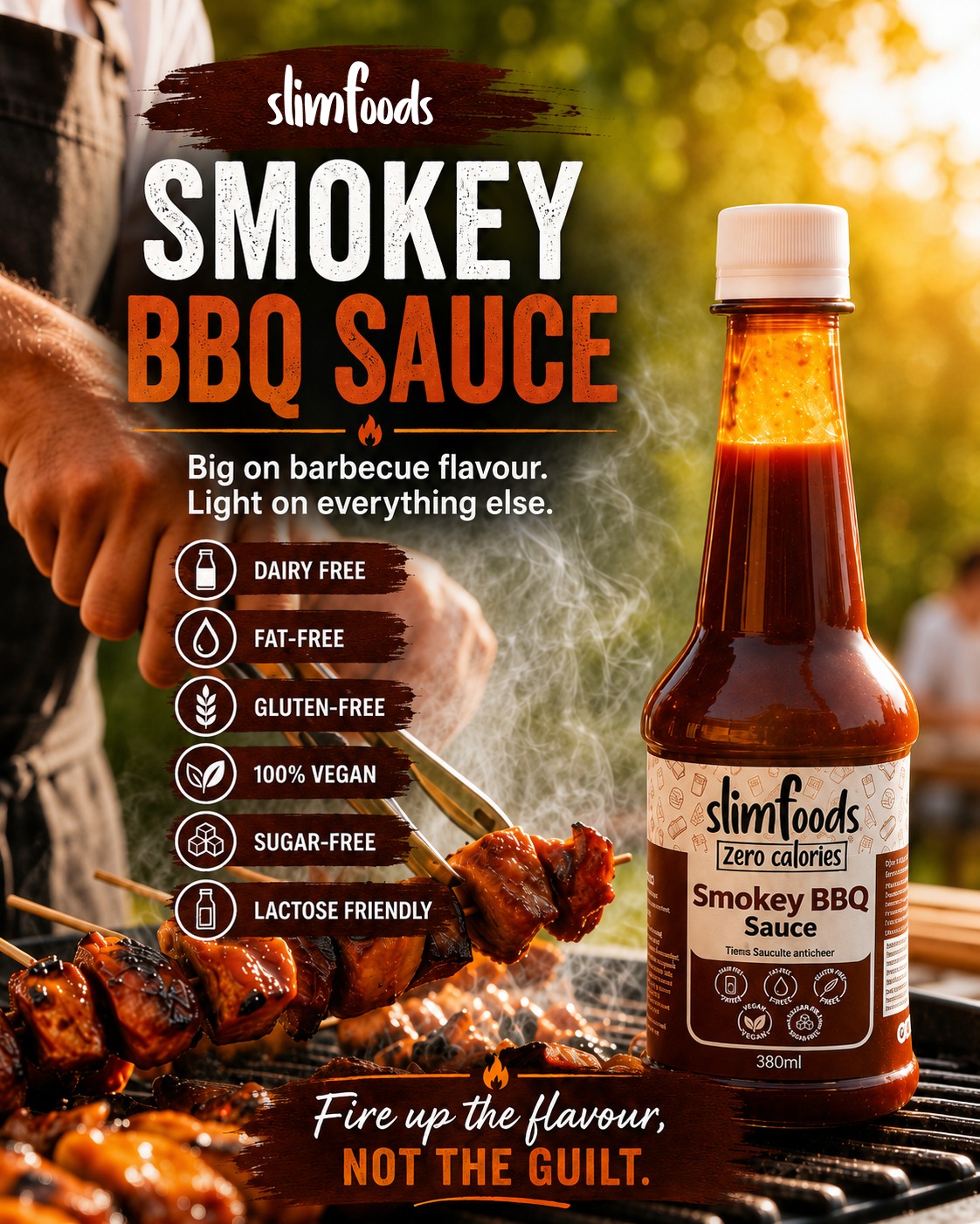 Bring the bold BBQ flavor you love with Smoky BBQ! Rich, smoky, and delicious on every bite, without the extra guilt! 🔥🍖
#slimfoodsonline #syrups #sauces