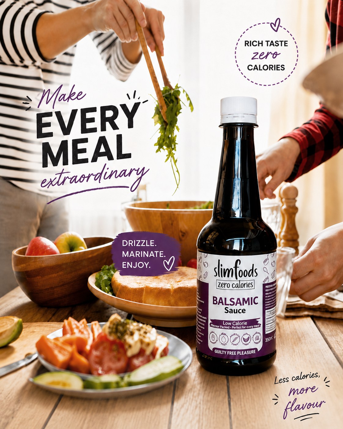 Elevate every salad with Balsamic Flavor! Tangy, bold, and packed with delicious flavor! 🥗
#slimfoodsonline #syrups #sauces