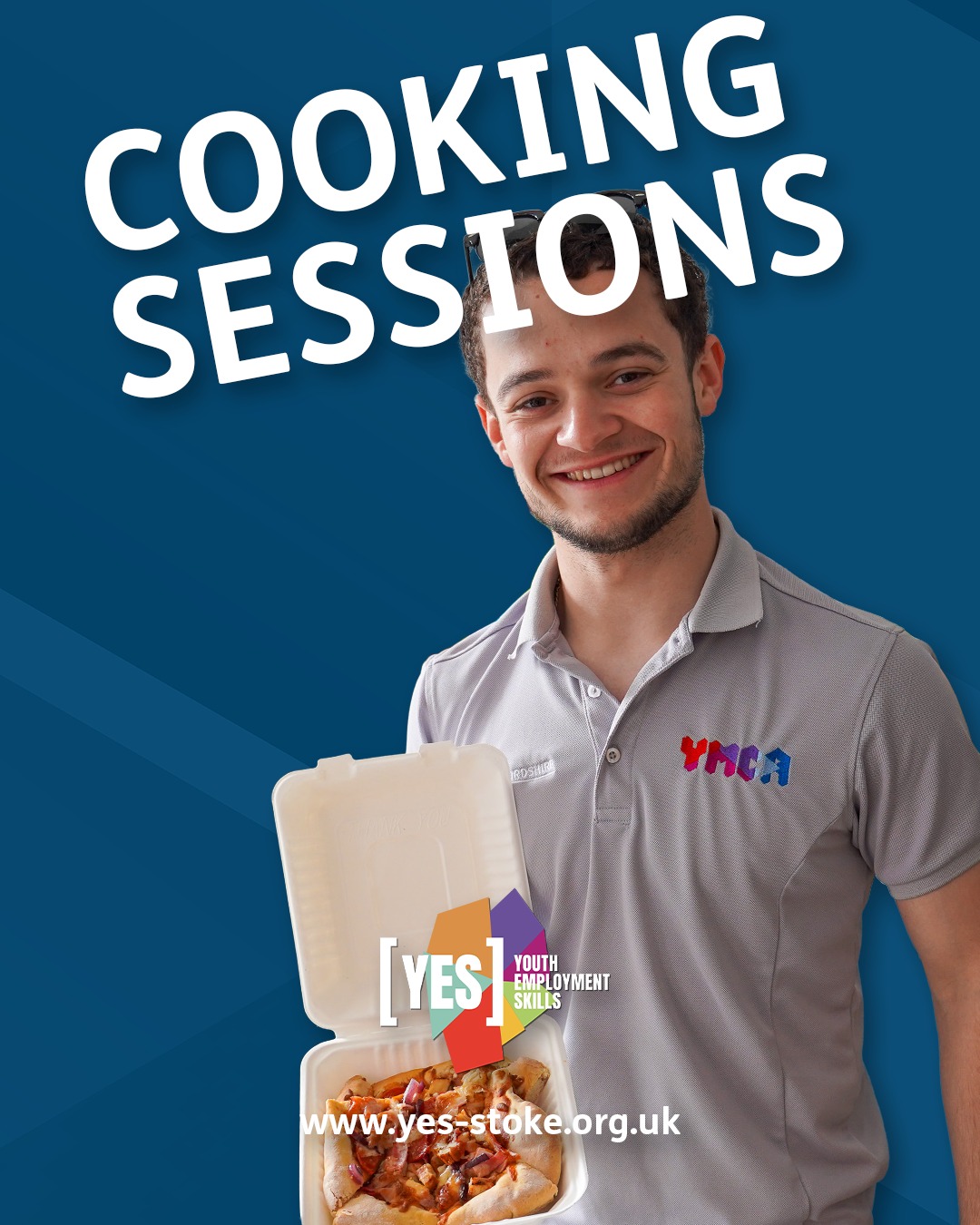 Our cooking sessions are the perfect way to develop your life skills - with a tasty pay off!
Chat with YES so we can find an opportunity that's right for you!
Contact sonia.barlow@ymcans.org.uk to find out how YES can help you!