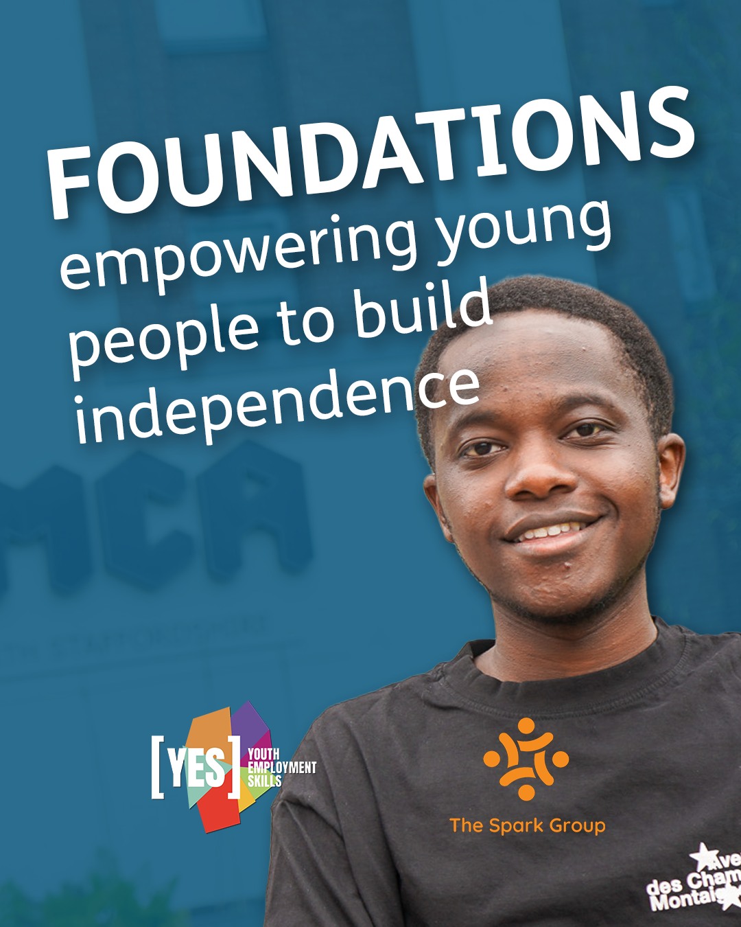 π‘ Big goals start with strong foundations.
Our Foundations programme is a 10-week opportunity for young people to develop workplace skills, build confidence and prepare for independent living.
In partnership with The Spark Group , you'll join us two days a week in a supportive environment, working alongside inspiring role models and taking positive steps towards your future.
π Learn new skills.
π€ Meet great people.
π Build your future.
Interested? We'd love to hear from you - contact sonia.barlow@ymcans.org.uk