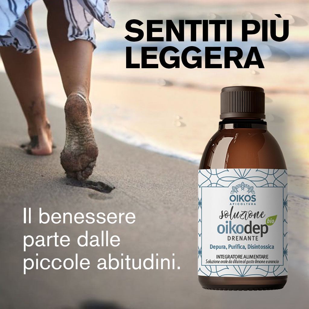 SEI STATA IN PIEDI TUTTO IL GIORNO?
IL CALDO HA FATTO IL RESTO.
Gambe appesantite.
Sensazione di gonfiore.
Quella voglia di arrivare a casa e finalmente fermarti.
L'estate può essere meravigliosa. Ma per chi lavora tante ore in piedi, può essere anche una sfida.
Integra nella tua routine un gesto semplice: OIKODEP, il drenante premium pensato per accompagnare il tuo benessere quotidiano.
🌿 Una formula ricercata.
💧 Un rituale quotidiano.
✨ Una pausa che ti concedi.
Perché le tue gambe fanno tanto. Prenderti cura di loro dovrebbe essere altrettanto semplice.
Scopri di più su :
➡ https://www.mielebiologicoonline.com/drenante-detox
#oikodep
#BenessereDonna
#GambeLeggere
#EstateInSalute
#RitualeDiBenessere
#WellnessRoutine
#SelfCareDonna
#EstateItaliana
#Leggerezza
#Drenante
#WellnessLifestyle