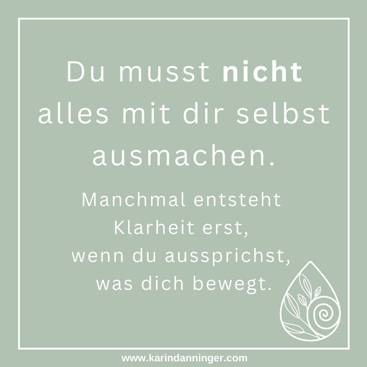 Vielleicht kennst du das.
Du denkst immer wieder über dieselben Dinge nach.
Du suchst nach einer Lösung.
Du versuchst zu verstehen, warum dich etwas nicht loslässt.
Und trotzdem drehst du dich im Kreis.
Nicht, weil dir die Antwort fehlt.
Sondern weil du schon viel zu lange versuchst, alles alleine zu tragen.
Es gibt Gedanken und Gefühle, die brauchen einen Raum.
Einen Raum, in dem du nichts erklären musst.
In dem du nicht funktionieren musst.
In dem niemand dich bewertet oder dir sagt, was du tun sollst.
Genau dort entsteht oft etwas, das im Alltag verloren gegangen ist:
Klarheit.
Nicht, weil plötzlich alle Probleme verschwinden.
Sondern weil du beginnst, dich selbst besser zu verstehen.
In meiner Praxis schauen wir gemeinsam auf das, was dich gerade bewegt.
Wir erkennen Muster, die sich immer wieder zeigen.
Wir sortieren Gedanken, die sich schon viel zu lange im Kreis drehen.
Und wir finden heraus, was du brauchst, damit wieder mehr Ruhe, Leichtigkeit und Vertrauen in dein Leben kommen.
Denn manchmal verändert ein einziges Gespräch nicht sofort dein ganzes Leben.
Aber es kann der Moment sein, in dem du aufhörst, alles mit dir selbst ausmachen zu müssen. ❤️
#lebensberatung #psychologischeberatung #mentaleload #stressbewältigung #selbstfürsorge #familienleben #beziehung #achtsamkeit #resilienz #emotionalegesundheit #linz #oberösterreich #karindanninger