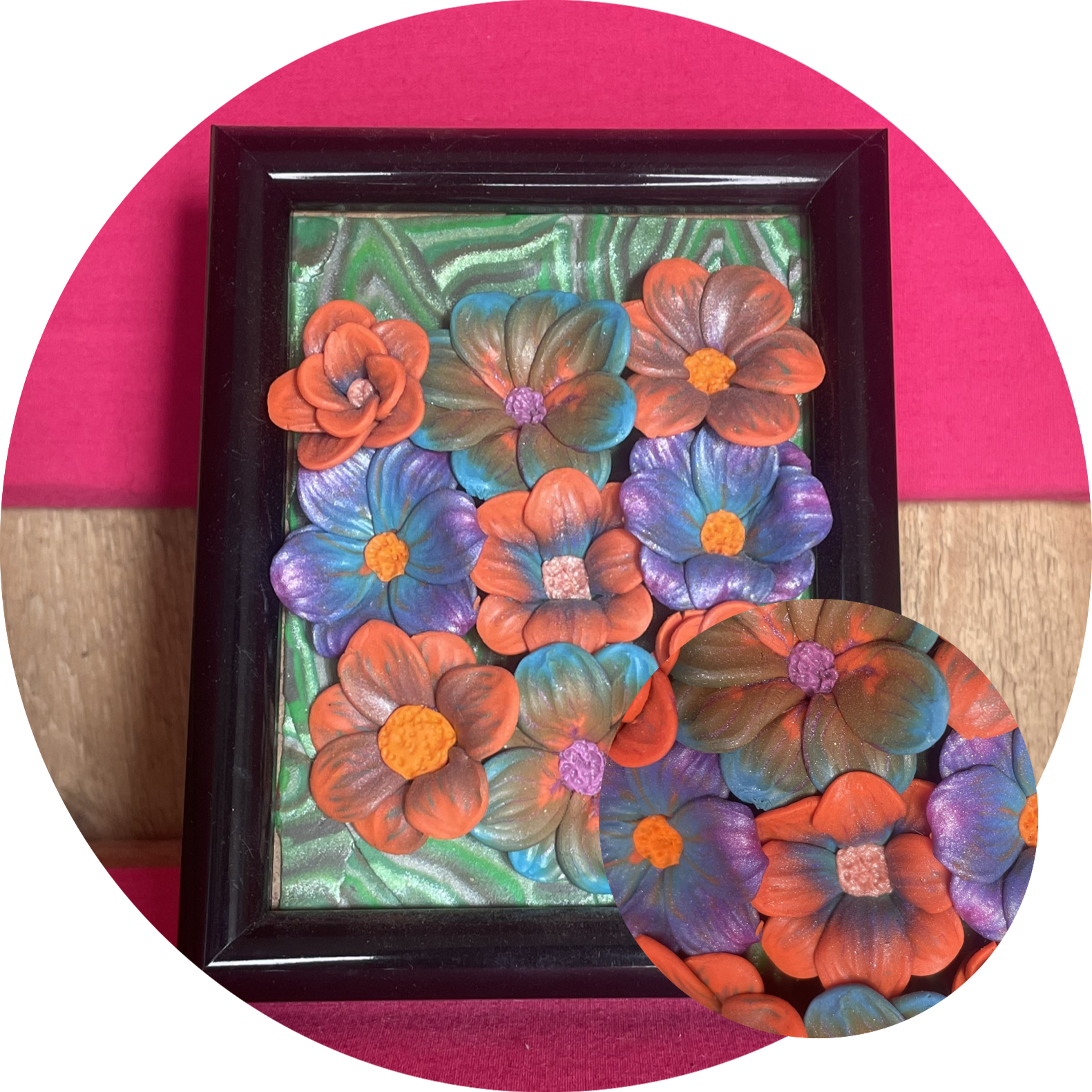 Symphonie florale
Quand les fleurs deviennent musique…
Ce tableau en argile polymère réunit des couleurs éclatantes dans une véritable danse de pétales.
Quelle émotion vous inspire cette explosion de couleurs ?
Et vous, si vous pouviez créer une fleur imaginaire, quelles couleurs choisiriez-vous ?
Laissez entrer la magie de la nature éternelle dans votre intérieur
#SymphonieFlorale #Artisanat #TableauFleuri #DécorationIntérieure #ArtEnArgile #CouleursVibrantes #FleursÉternelles #ArtisanCréateur #InspirationFlorale
