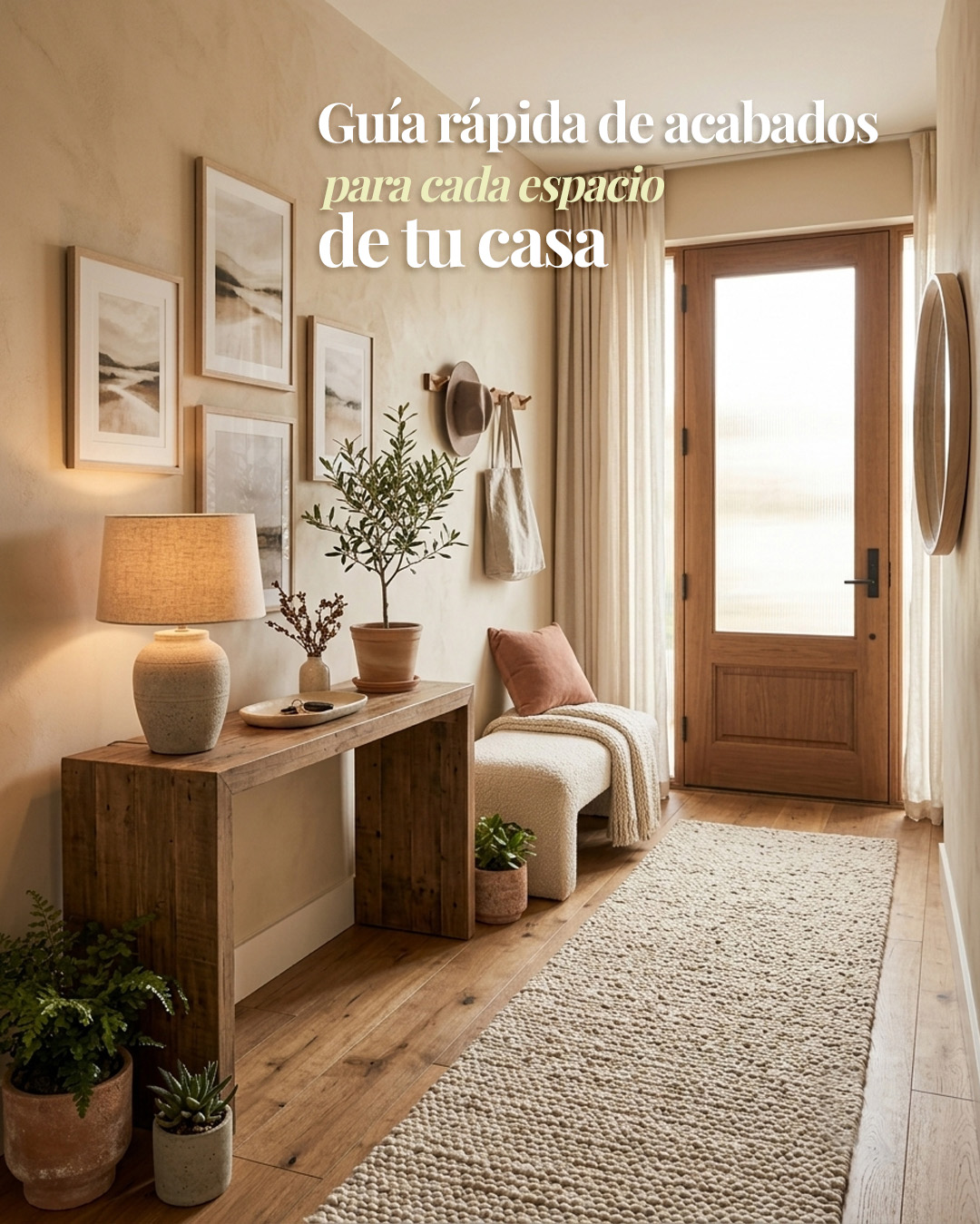 ¿Qué acabado funciona mejor para cada habitación? 🏡✨
1. Cocina
En la cocina conviene elegir materiales resistentes a la humedad y fáciles de limpiar. Algunas de las mejores opciones son los pisos vinílicos, persianas, películas decorativas para cristal y superficies waterproof que además de ser prácticas, mantienen una apariencia moderna.
2. Recámara
En la recámara lo más importante es generar confort. Las cortinas de techo a piso, las alfombras y los pisos con acabados cálidos ayudan a crear un ambiente mucho más acogedor y agradable.
3. Exterior
En exteriores lo ideal es utilizar materiales que resistan el sol, la lluvia y los cambios de temperatura. Las vigas WPC, el deck sintético, el pasto sintético y los toldos retráctiles son excelentes opciones para lograrlo.
4. Oficina
En una oficina vale la pena buscar un equilibrio entre funcionalidad y estética. El lambrín aporta textura, las persianas ayudan a controlar la entrada de luz y las cortinas o alfombras pueden mejorar la acústica del espacio.
📌¿Con cuál espacio empezarías tú?
#CasaDecoración #DiseñoDeInteriores #Acabados #Cortinas #Persianas #Lambrín #DeckSintético