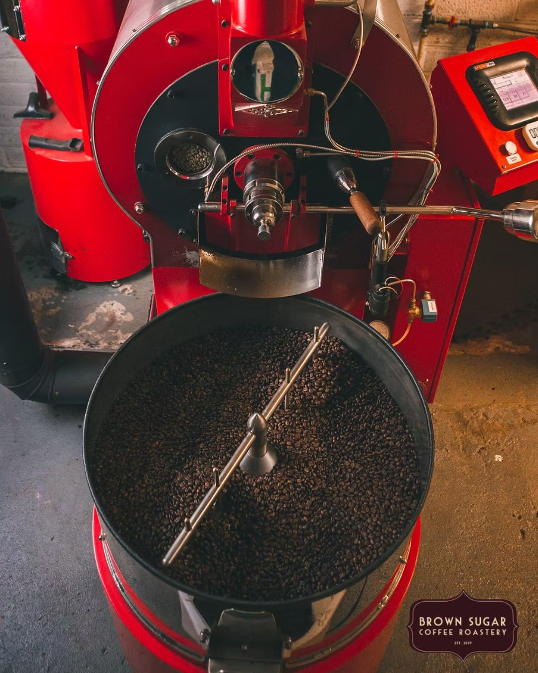 Meet the machine that makes it all happen!
Our 25-pound U.S. roaster isn't industrial scale (by design). A 25-pound drum means we can dial in heat curves for each individual origin, pull batches at exactly the right development window, and catch anything that isn't right before it goes in a bag.
At large commercial operations, that level of attention isn't possible. At our scale, it's not just possible, it's the whole point.
Every bag you order gets roasted on this drum, fresh, the day your order comes in. Then it rests, degases, gets sealed, and ships.
Small batch isn't a marketing phrase for us. It's literally just how the machine works. 🤎
#BehindTheRoast #SmallBatch #CoffeeRoastery #BrownSugarCoffeeRoastery #Riverton #Wyoming #FreshRoasted #RoastedWithCare