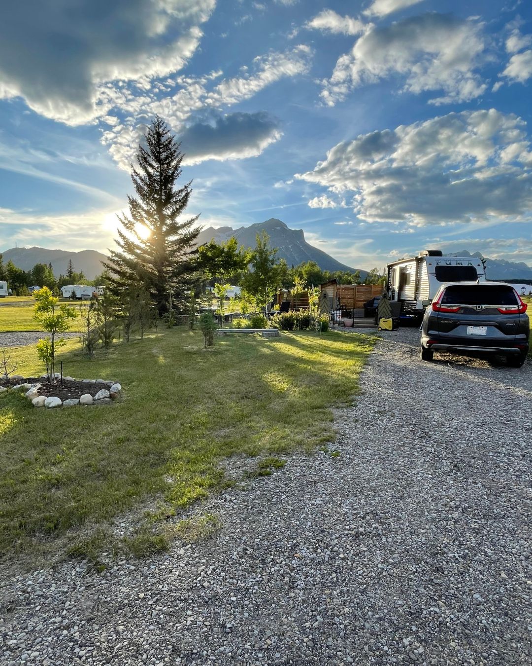 You didn't think those beautifully decorated campsites happened overnight, did you?
Most of them have been built one season at a time.
A new chair one year. A flower planter the next. Maybe a deck. Maybe some lights. Before you know it, you've created your own little piece of the mountains.