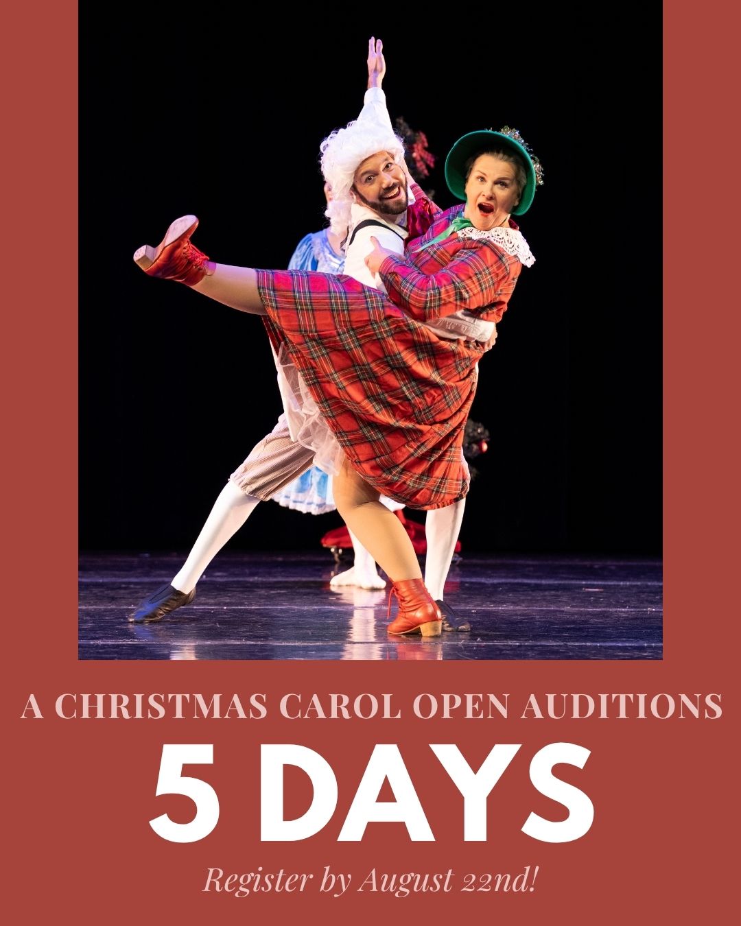 5️⃣ DAYS!!
Join us this Sunday, August 23rd for A Christmas Carol 2026 - Open Auditions! 🥳 Open to dancers from all schools and studios ages 8 (or CCB Ballet 1) through adult.
➡️ Pre-registration REQUIRED by Saturday, August 22nd.
Pre-register here: https://www.charmcityballet.com/auditions
.
.
.
.
.
#charmcityballet #ccb #dance #ballet #danceschool #balletschool #dancestudio #dancecompany #danceacademy #dancetraining #baltimore #baltimorecounty #baltimoredance #baltimorecountydancestudio #maryland #marylanddance #danceeducation #performingarts #balletcompany #performancecompany #balletproduction #balletdancer #wintershow
