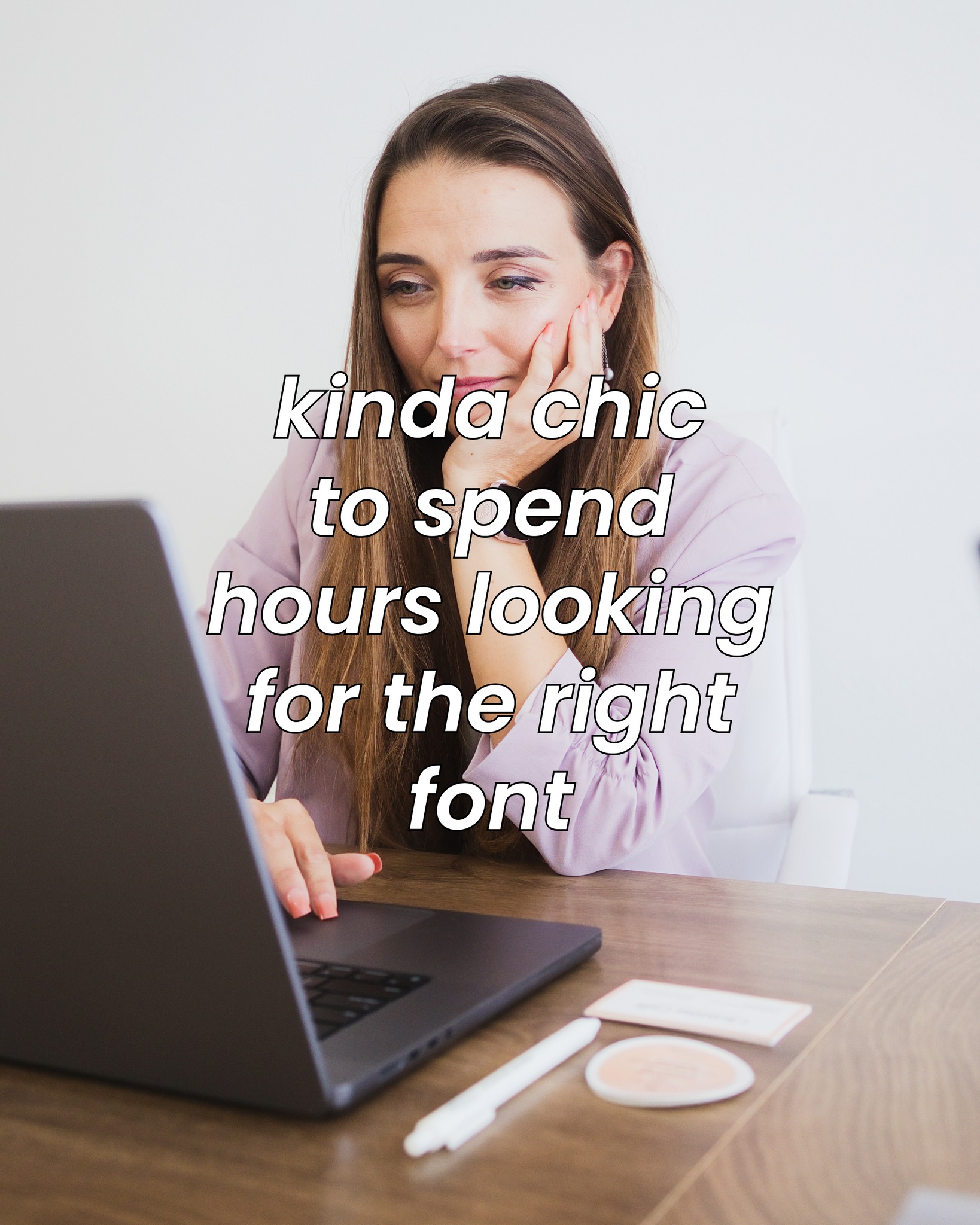 I know, I know but if you have been with me for a while, you know I will jump on the trends that I think are cute and educate. These kind of trends are a fun way for businesses to break away from their regular schedule program to add some fun and personality to their posts. I feel it also helps build up the like, know and trust that we all crave when choosing to use a business.
Many of you know that I am not your average business owner or designer, I still hand draw all the logos I design. There is something about brining out my sketchbook and grabbing my 2H pencil and just sketch out all the ideas I have in my head. It's faster than going to my computer first.
I will also spend HOURS looking up a font that is perfect for the feel you are wanting for your brand and I always fall in love with a $300 font that I know none of my clients will pay, so then I have to find a more affordable font that gives the same ZING factor when you see it.
I preach all the time, that I am not a just a logo designer, I am a strategic brand designer. I'll design you a logo, with colors, fonts, graphical style suggestions, photography suggestions and design all of your marketing materials to be cohesive. Being cohesive is how be bill a recognizable brand.
Final note, if you have gotten my away message on Facebook Messenger or my automatic response in my emails, you know I love my boundaries. My boundaries are there because I choose to not have an office so I can get up at any time and be with my kids. I will end my day at 3pm because when my kids get home from school, I am all there's! I wont respond after 3pm, I wont respond on Friday, and I wont respond on the weekends. Does that make me difficult to get ahold of, for some, but I only have a few short years of showing up for my kids.
What kinda chic are you?
#brandingstudio #brandstyling #branddesigner #intentionalbusiness #mindfulbusiness #consciousbusiness #intentionalbranding #smallandmightbusiness #graphicdesignertampa #womenwhodesign #womensupportingwomeninbusiness #herestothecreatives