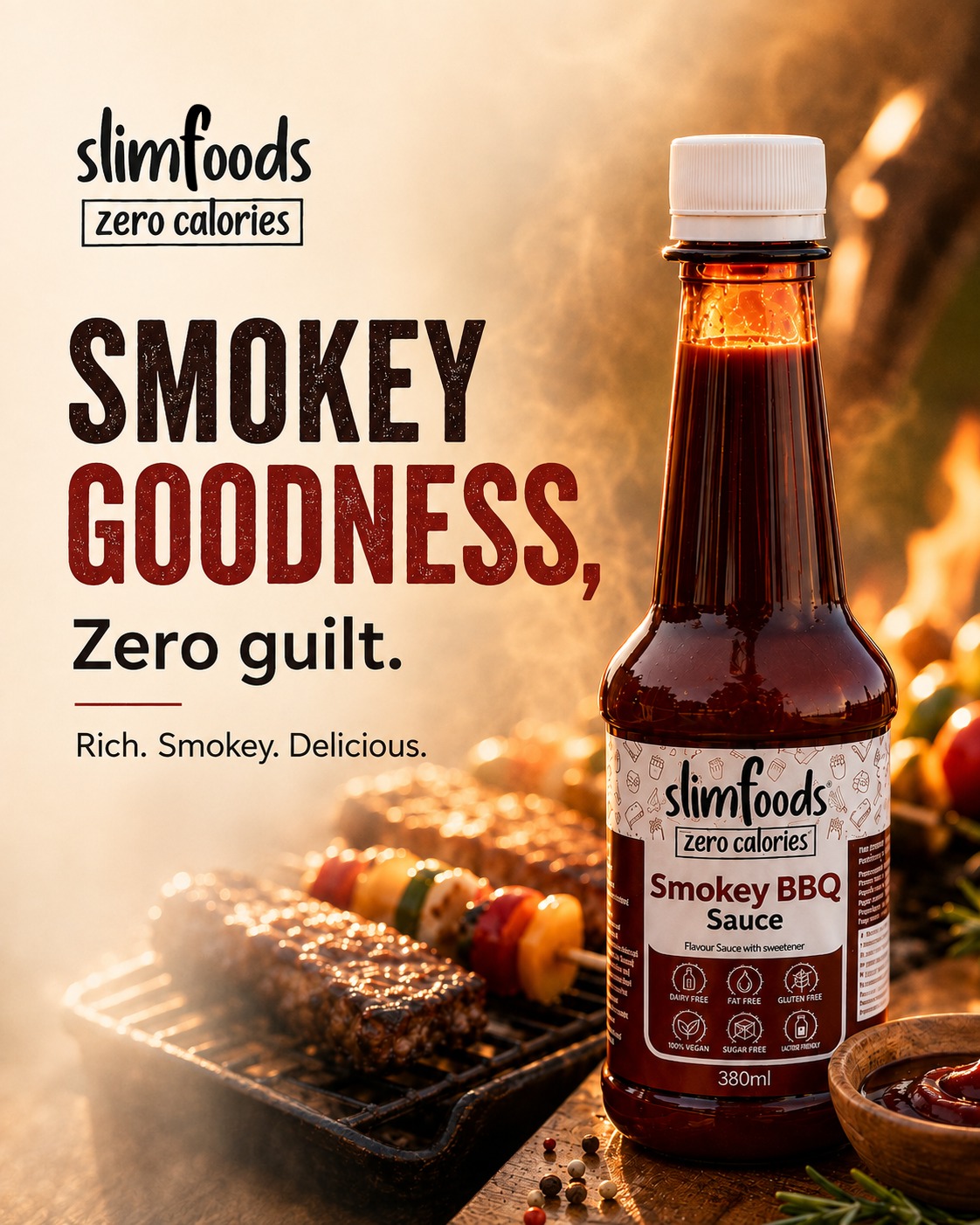 Smoky, rich, and irresistibly bold 🔥🍖
#slimfoodsonline #syrups #sauces