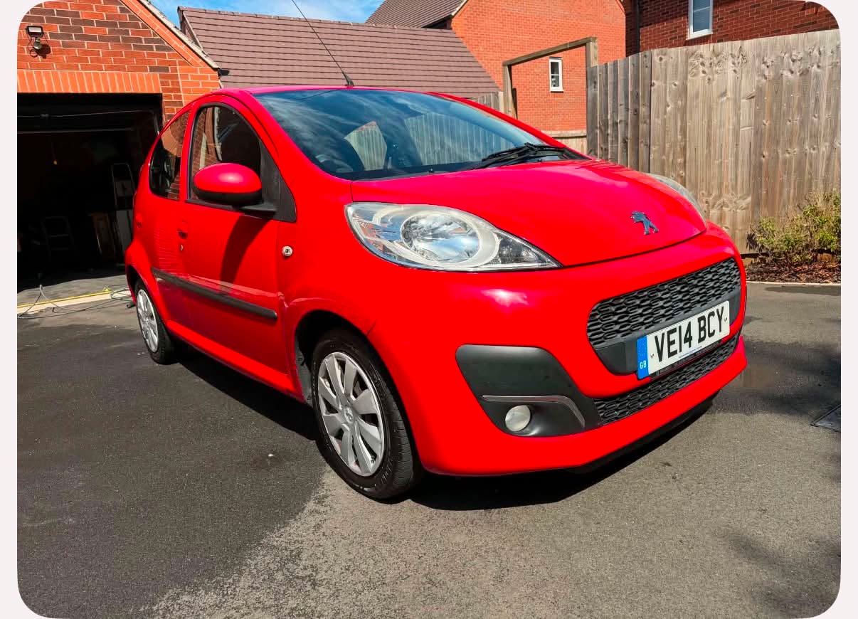 Gorgeous car!
Peugeot 107 ,
2014
DM for more details £2,199