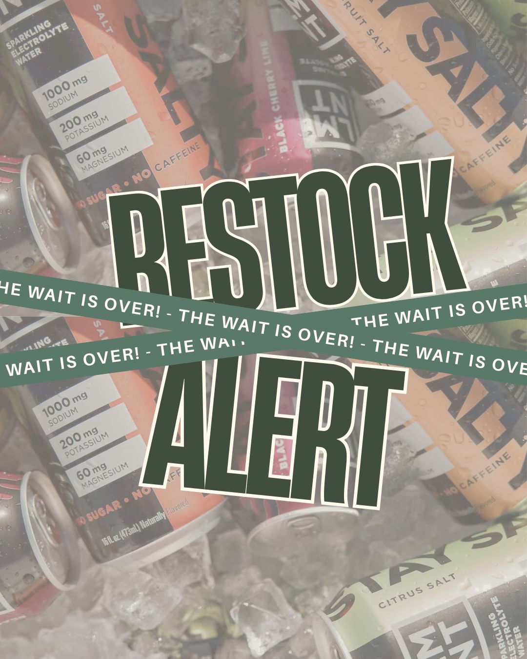 If you’ve been waiting to grab your favorite flavor, now’s the time. Stop in and stock up while supplies last!