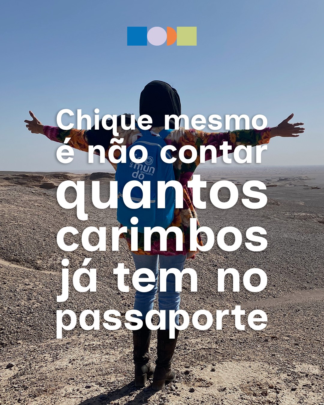 Entramos na trend! 🫣🤣
A #kindachic, ou “chique mesmo”, no bom português, virou febre nas redes por desafiar o senso comum do que seria elegante ou sofisticado.
E para a gente, viajar é o que há de mais chique: conhecer culturas diferentes, fazer amizades pelo caminho, se encantar com o mundo de novo e de novo, não importa quantos carimbos você já tenha no passaporte.
Chique mesmo é se jogar no mundo. E a gente adora fazer isso! 🌎
Consulte seu agente de viagens e embarque com a Domundo. E para não perder nenhuma novidade sobre os nossos roteiros, entre no nosso canal do WhatsApp. Link na bio. 😉
#kindachic #viagememgrupo #domundo