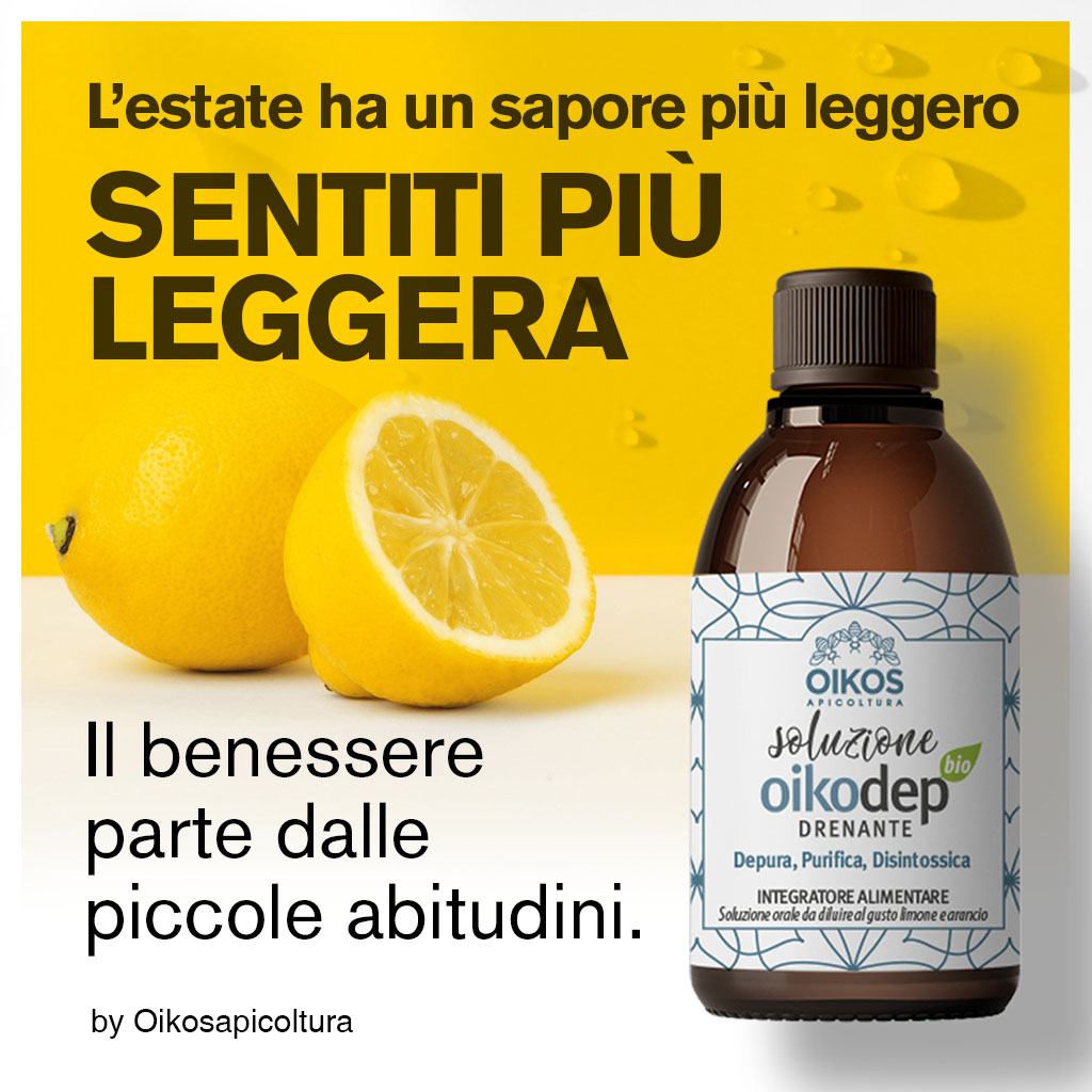 🔥 Per chi vive giornate intense e desidera ritrovare una piacevole
sensazione di leggerezza.
🏃♀️ Dopo lunghe giornate in piedi e il caldo estivo, regalati un momento dedicato al benessere delle tue gambe.
🍋Scopri il tuo rituale drenante quotidiano.
☀️ Il caldo può aumentare la sensazione di gonfiore.
Inizia la giornata con una buona idratazione e una routine dedicata al tuo benessere.
Oikodep accompagna le tue giornate estive con ingredienti selezionati e biologici.
💧 Bere acqua
🍋 Routine quotidiana
🌿 Benessere
scopri di più su:
➡ https://www.mielebiologicoonline.com/drenante-detox
#oikosapicoltura #drenante #detox