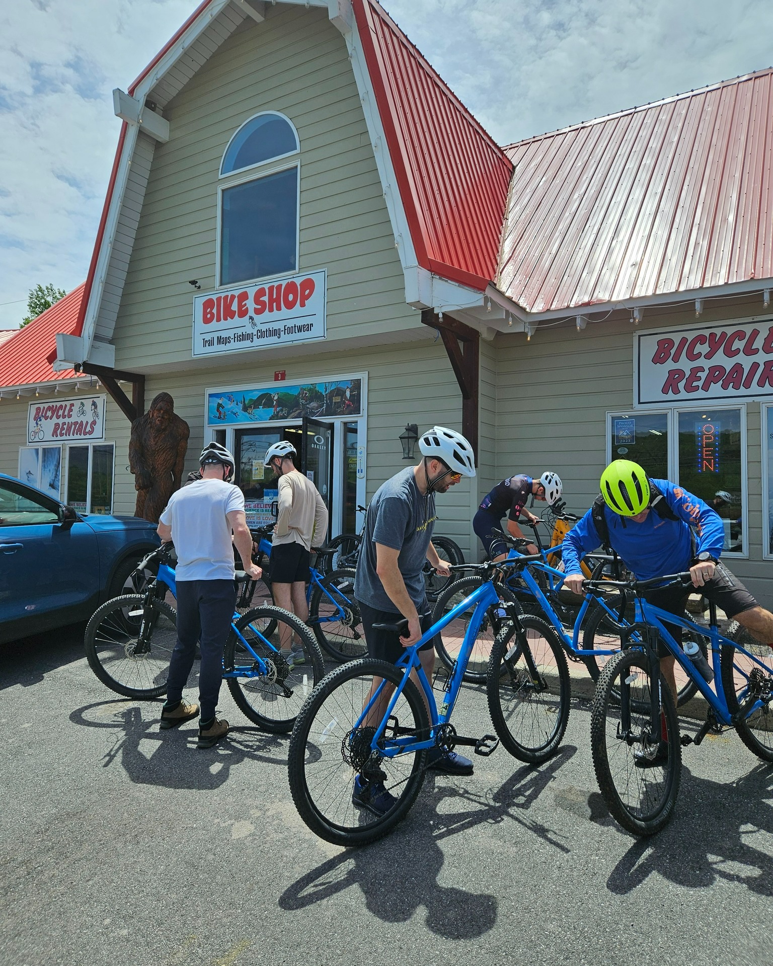 Come in for a quick rental, leave with a day full of memories.
We love seeing how your Catskills adventures start right here. If you need a bike, a tune-up, or just a recommendation for a great trail, we’re here to help you make the most of it.
Find us across from The Windham Path.