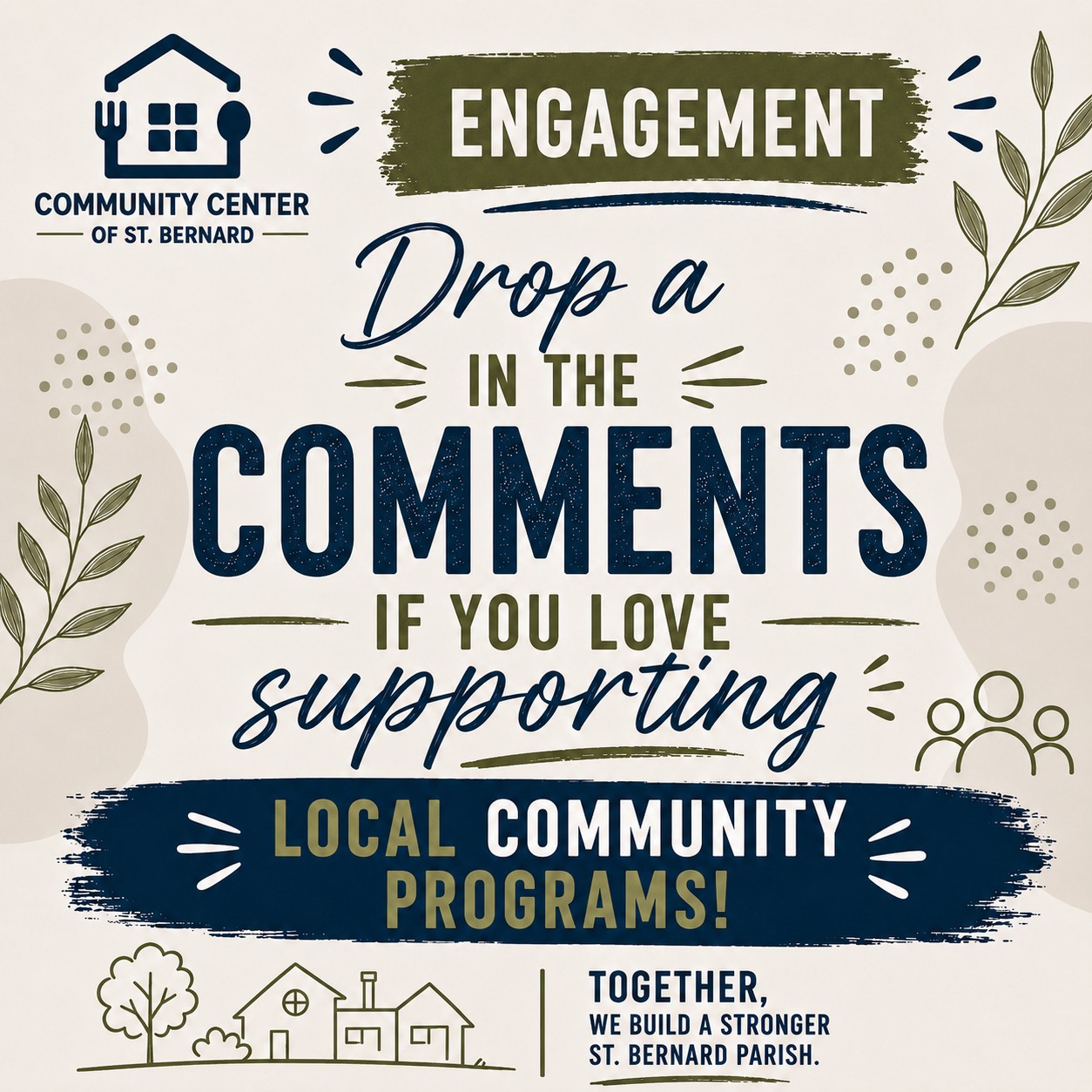 Drop a 💙 in the comments if you love supporting local community programs!